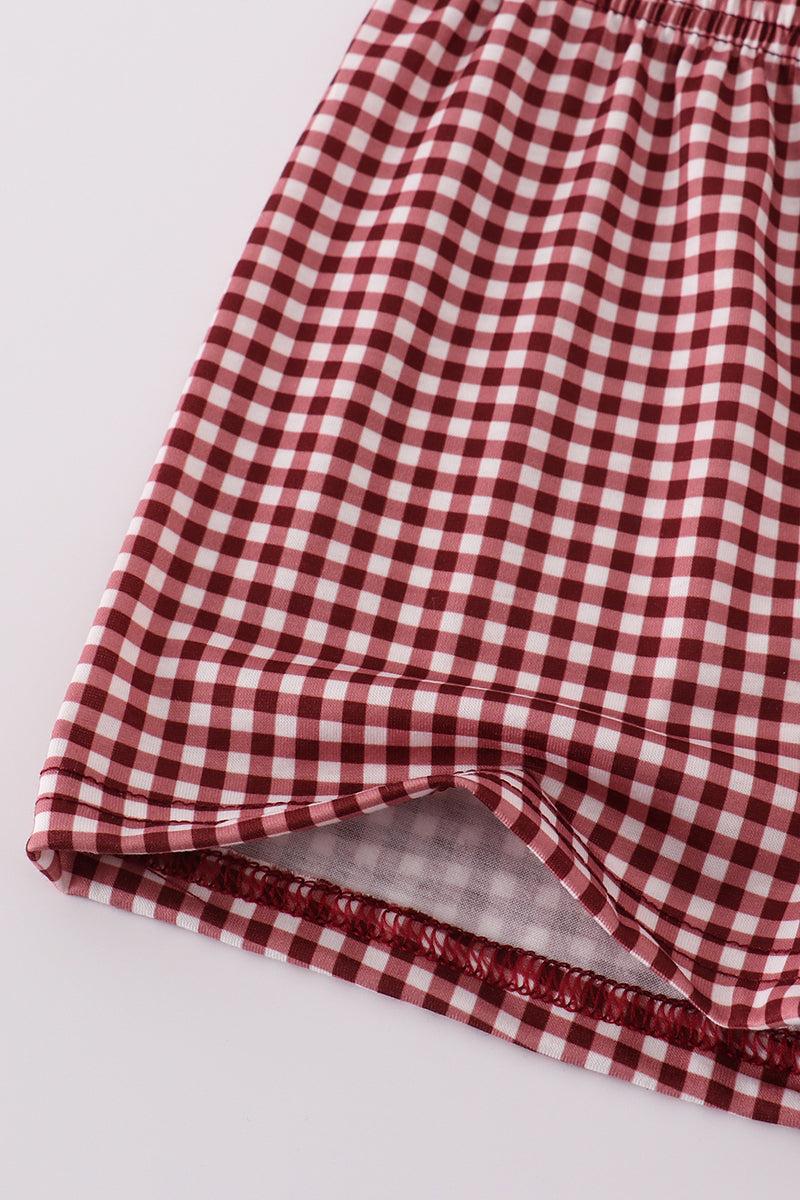 Maroon Hail State embroidery set Product Image