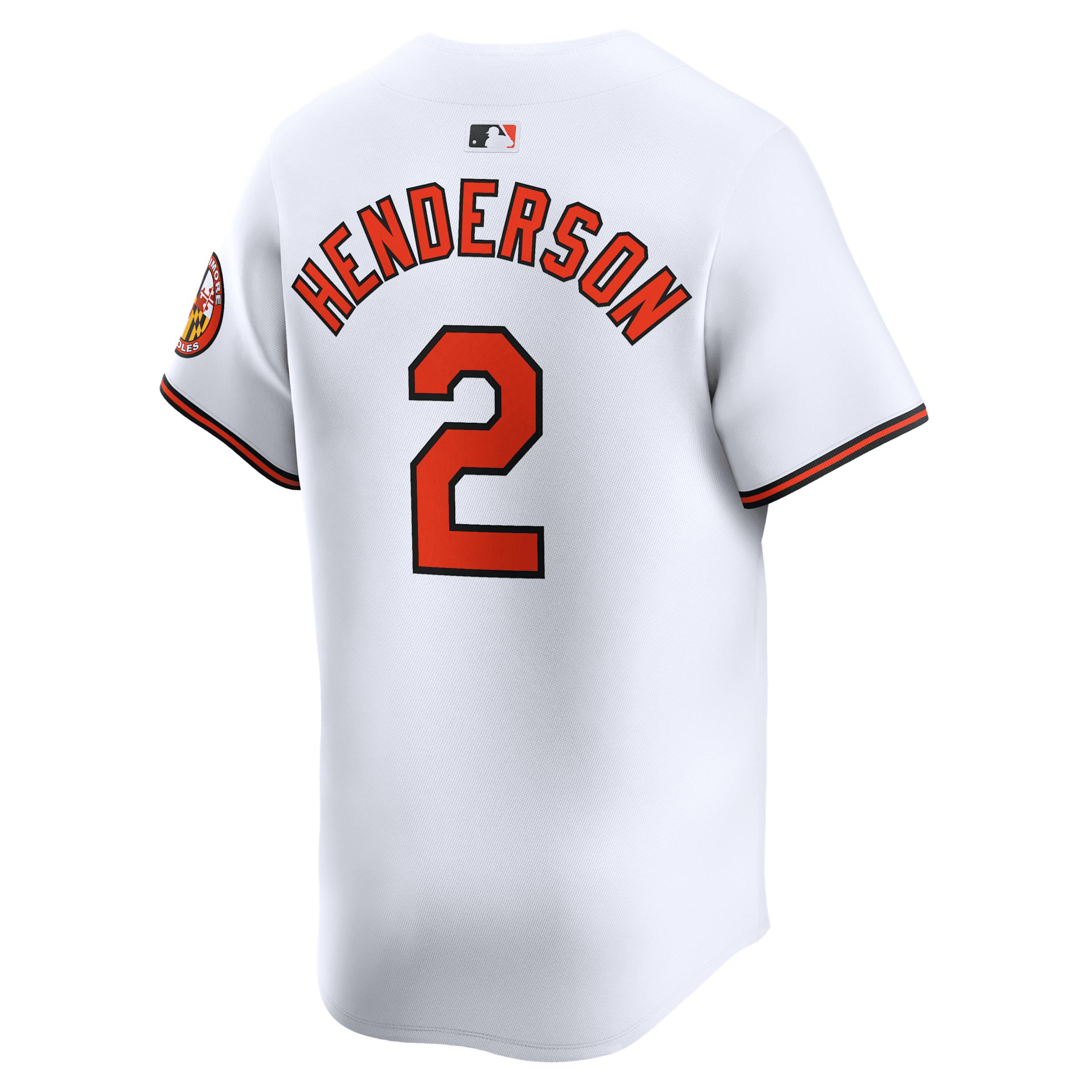 Gunnar Henderson Baltimore Orioles Nike Mens Dri-FIT ADV MLB Limited Jersey | T7LMOLHOOL9-00A Product Image