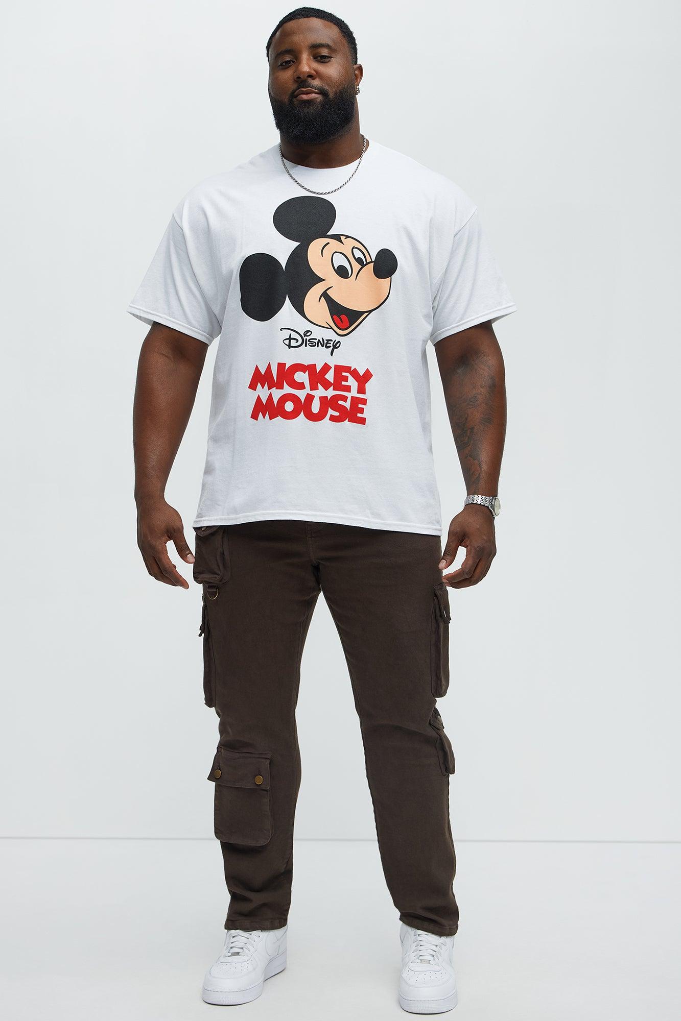 Disney Vintage Mickey Short Sleeve Tee - White Product Image