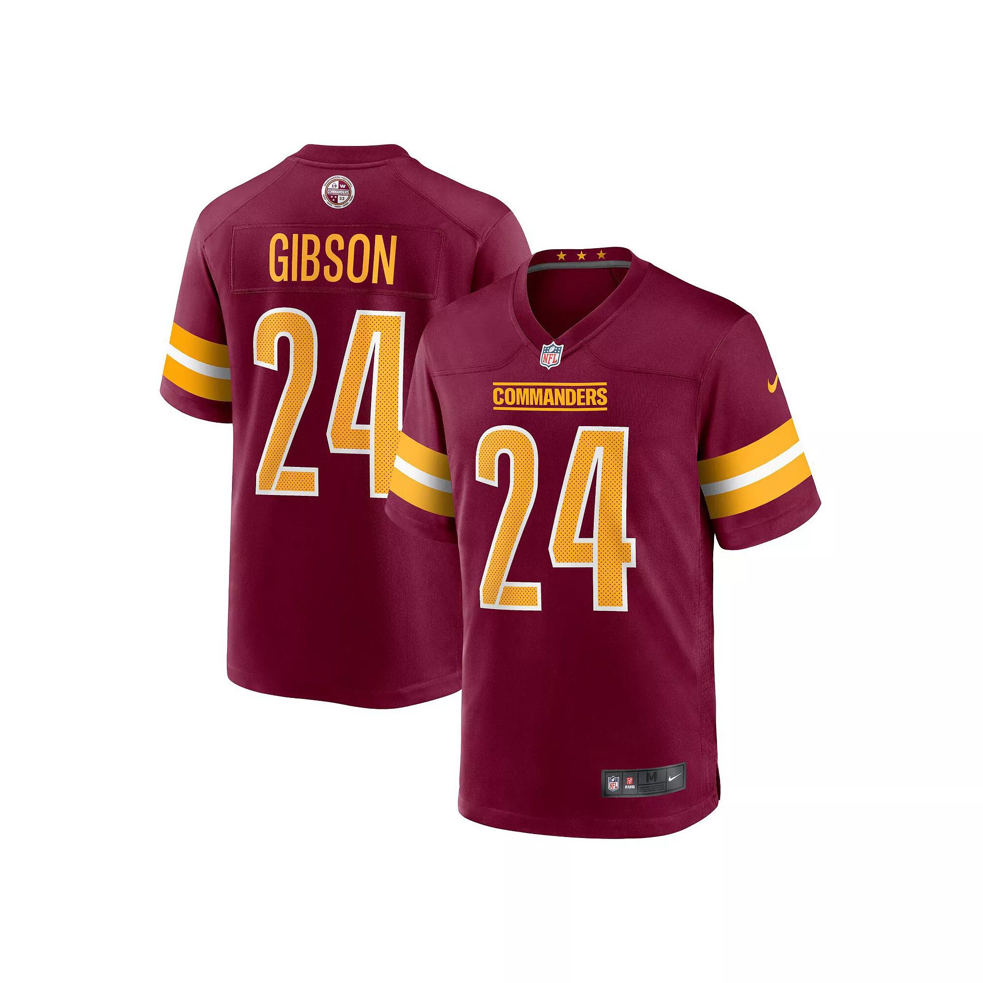 Men's Nike Antonio Gibson Burgundy Washington Commanders Game Jersey, Size: Medium, Wft Med Re Product Image