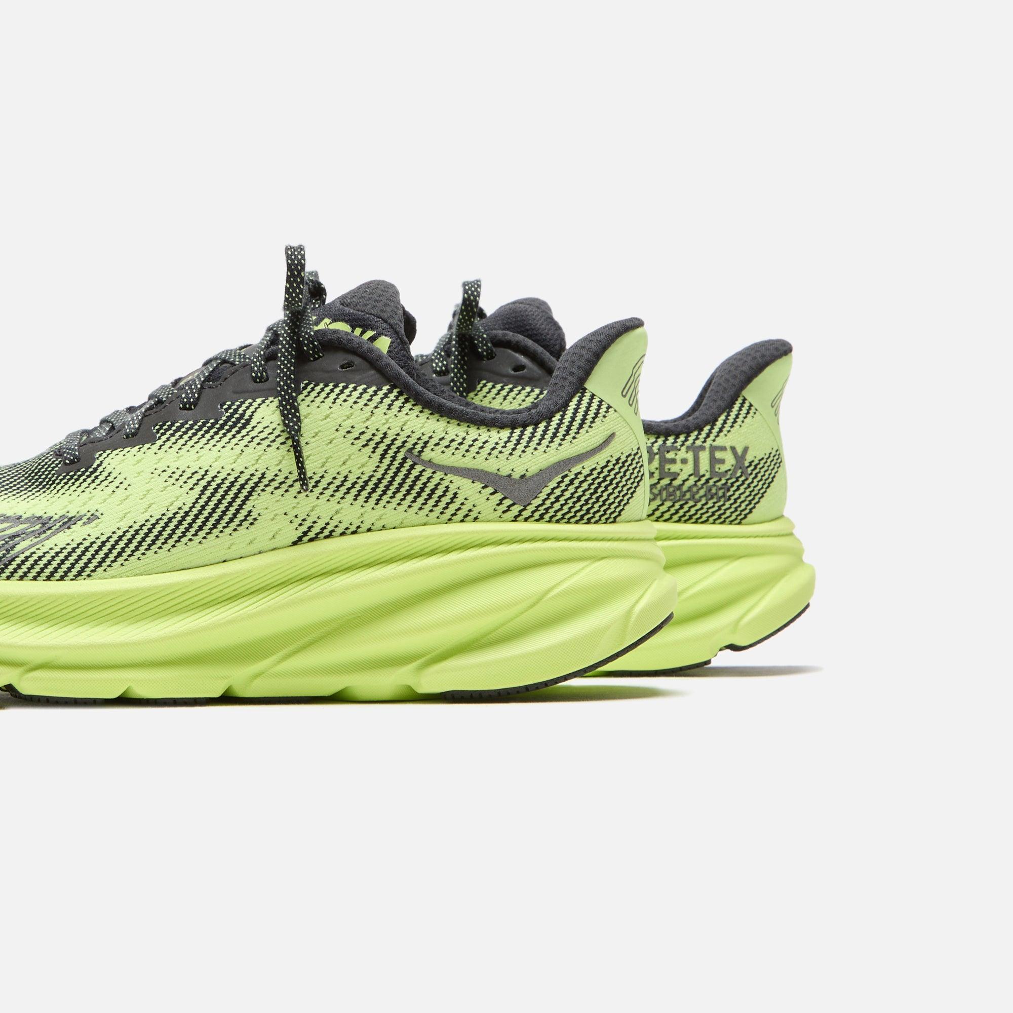 HOKA Clifton 9 GTX TS - Black / Lettuce Male Product Image