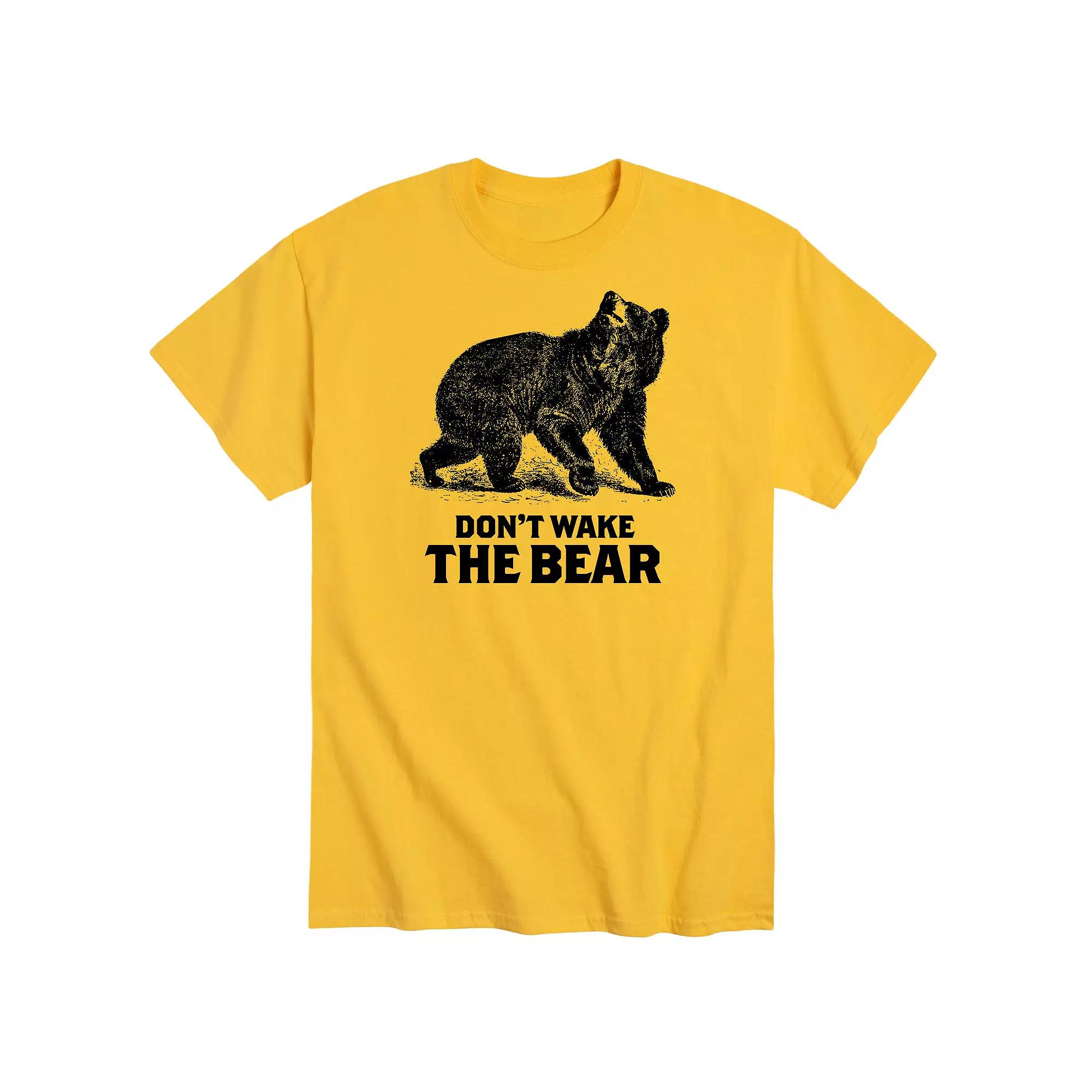 Men's Dont Wake The Bear Tee,  Product Image