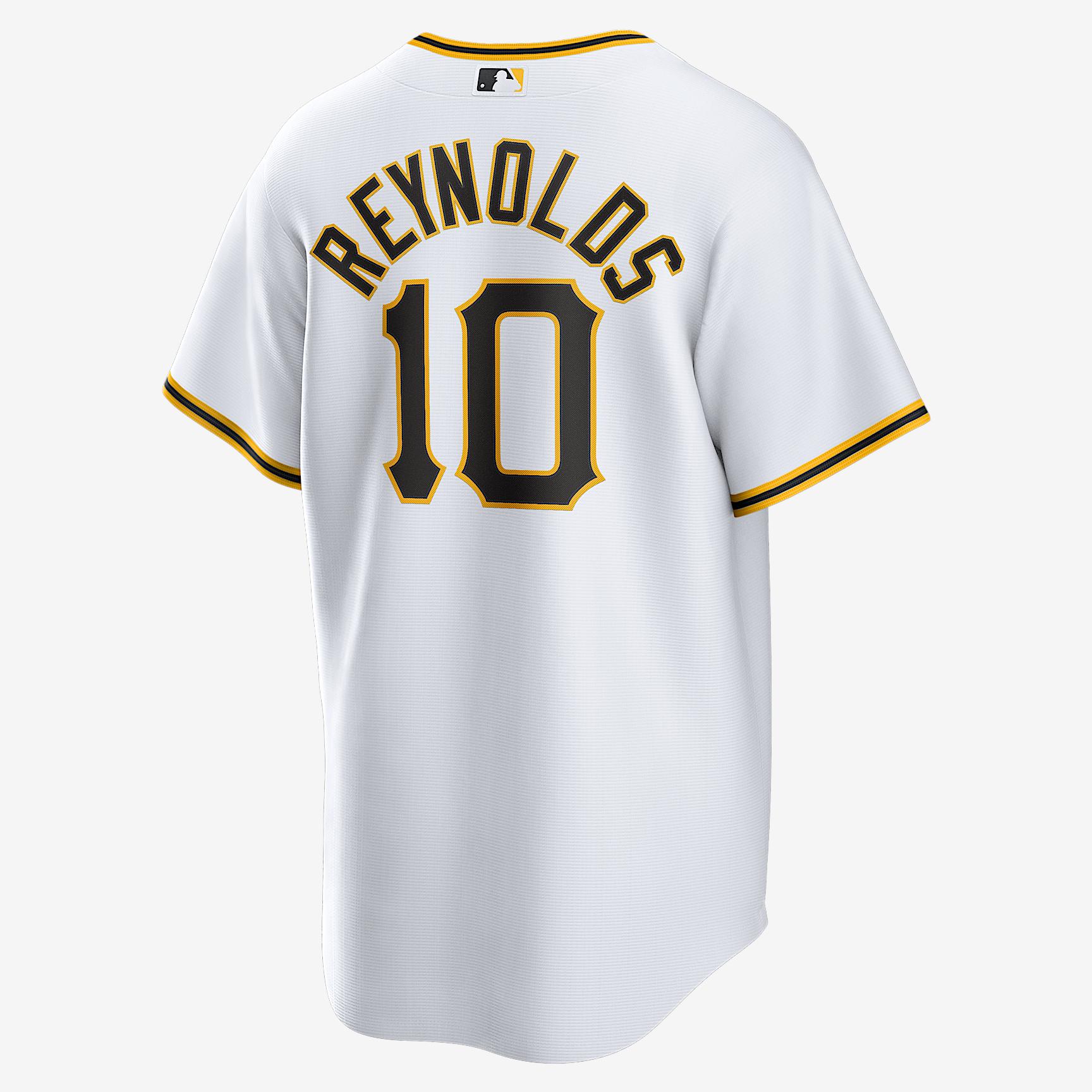 Bryan Reynolds Pittsburgh Pirates Nike Mens MLB Replica Jersey | T770PTW1PT7-R10 Product Image