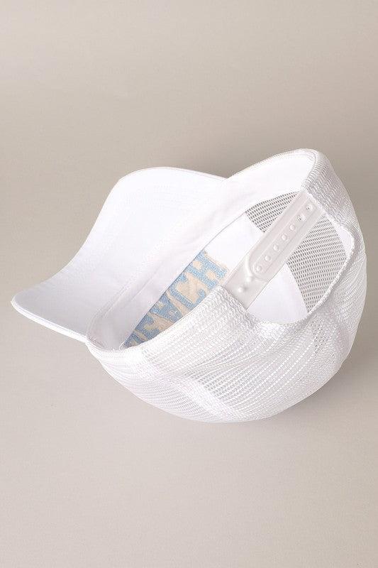Beach Letter Mesh Back Cap Product Image