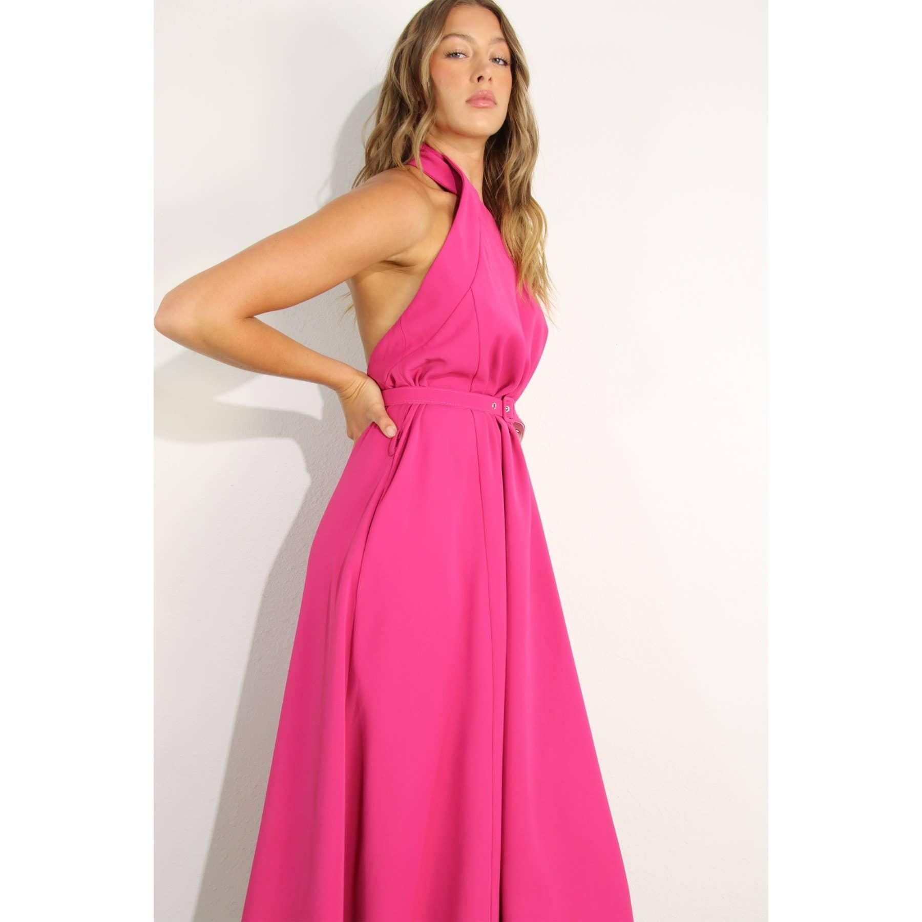 Icon Halter Dress Product Image