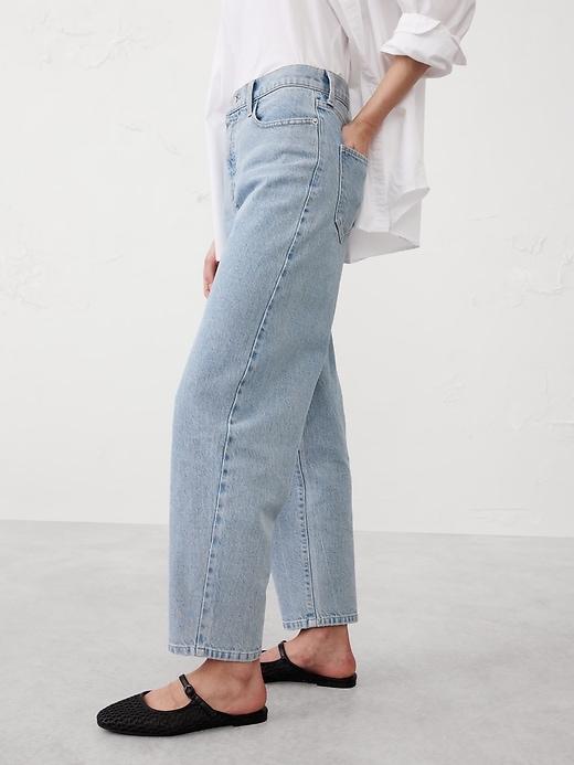 Slim Barrel High-Rise Jean Product Image