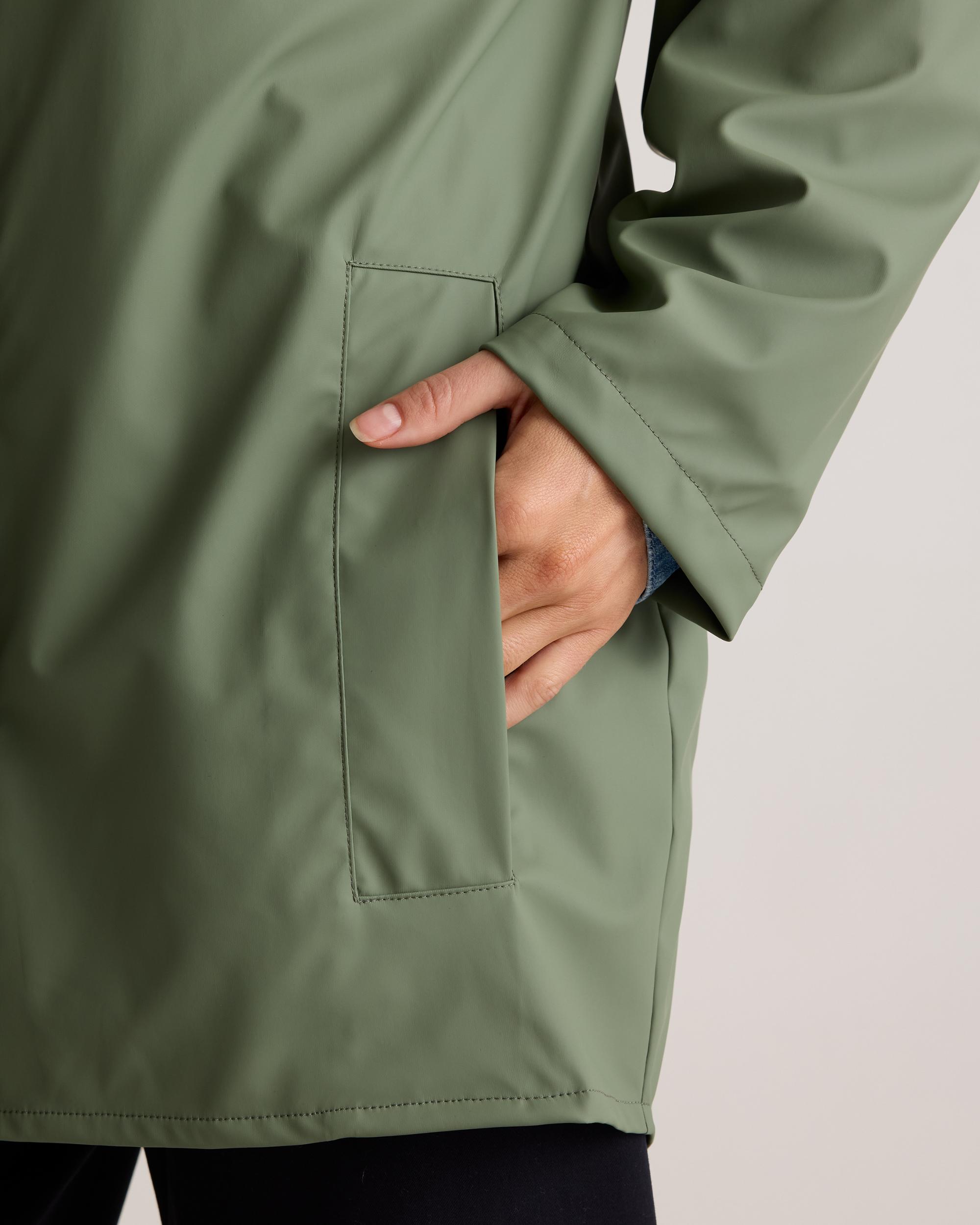Quince | Women's Waterproof Rubberized Rain Jacket Size XL, Recycled Polyester Product Image