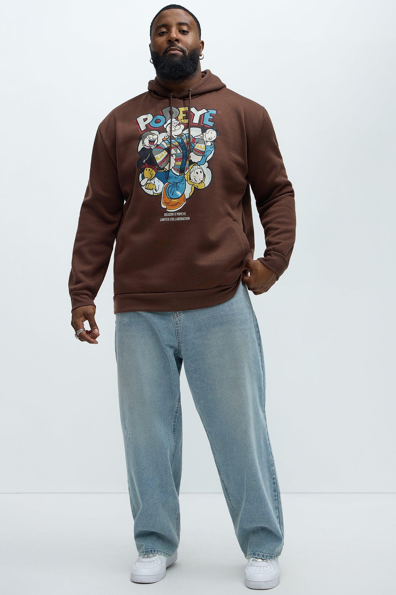 Popeye Limited Hoodie - Brown Product Image