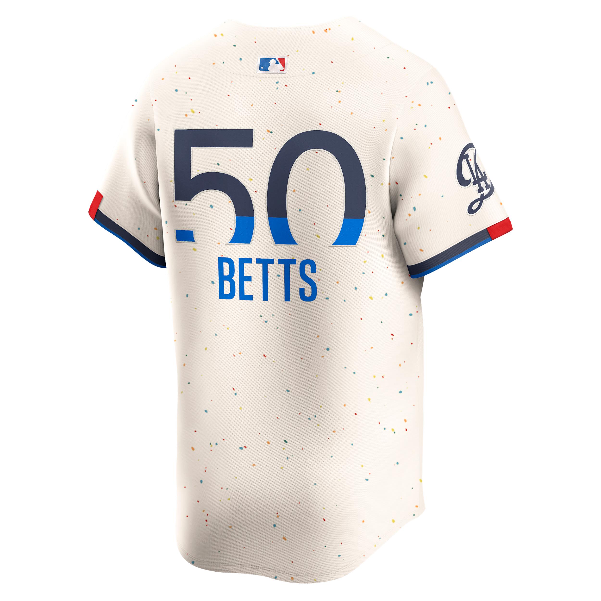 Mookie Betts Los Angeles Dodgers City Connect Nike Mens Dri-FIT ADV MLB Limited Jersey | LM25LDC1LD9-HU2 Product Image