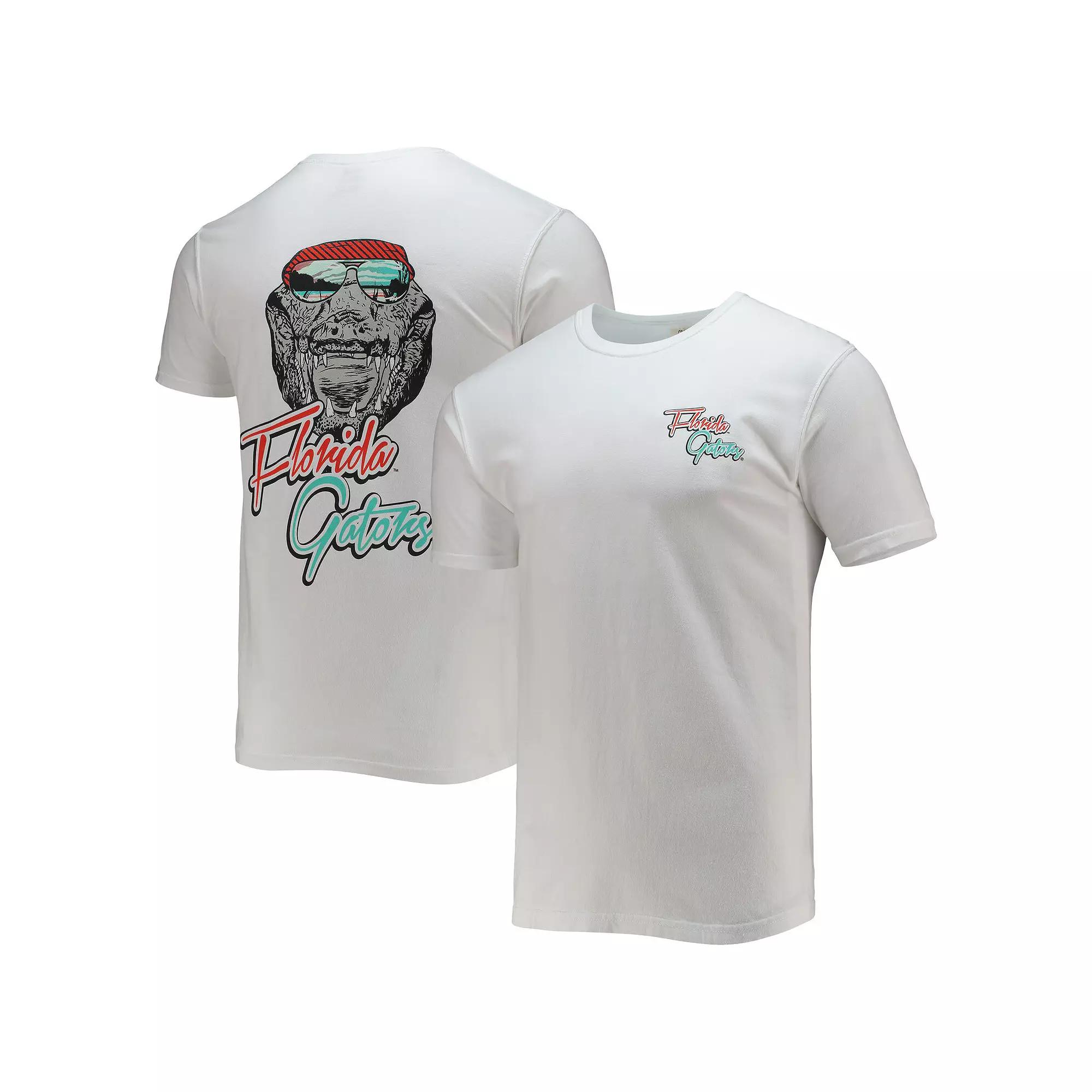 Men's White Florida Gators Mascot Bandana T-Shirt, Size: Medium Product Image