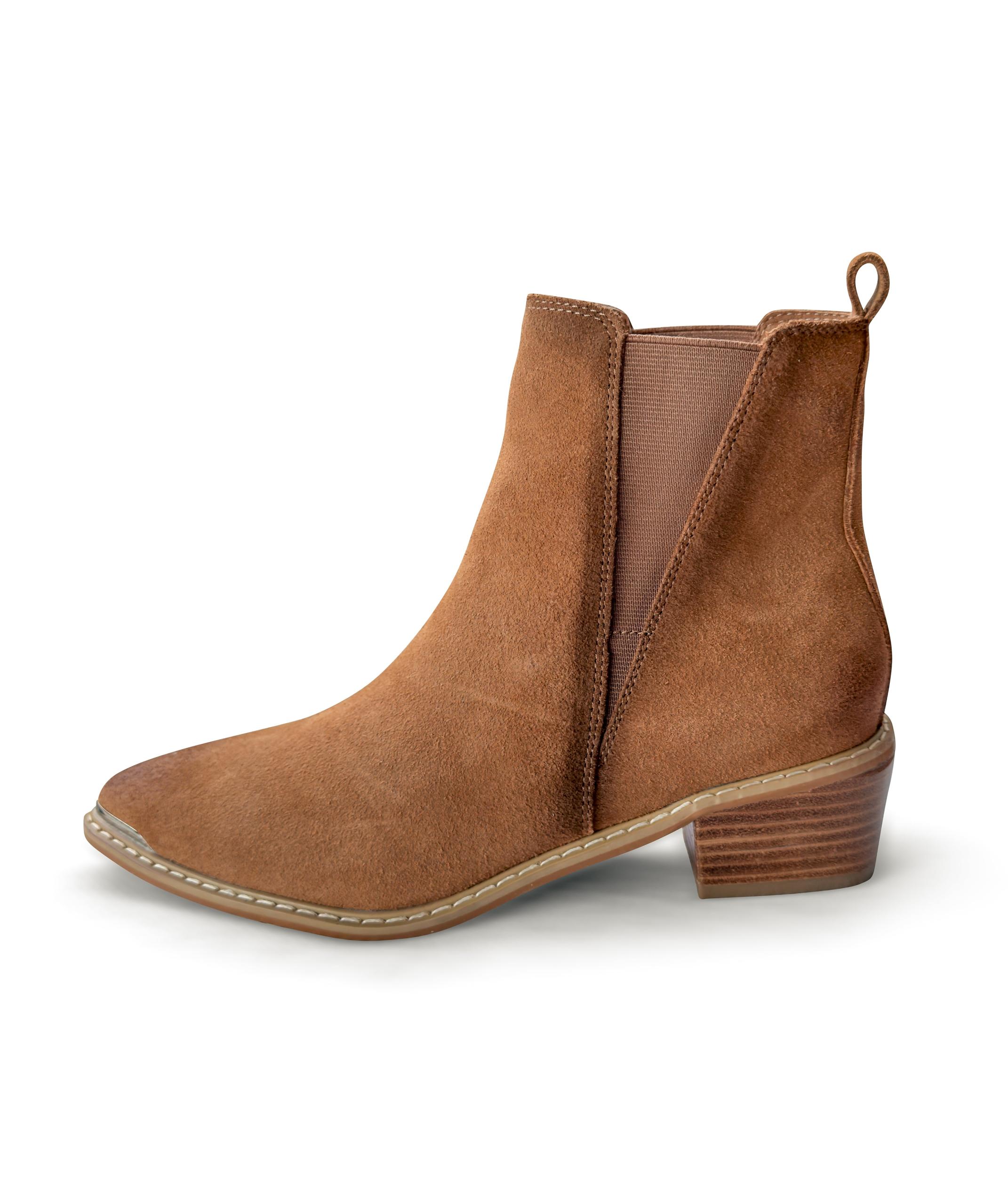 Wylie Suede Ankle Boot in Tan (Online Exclusive) Product Image