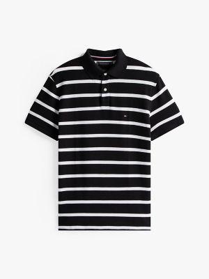 Regular Fit Stripe Wicking Polo Product Image