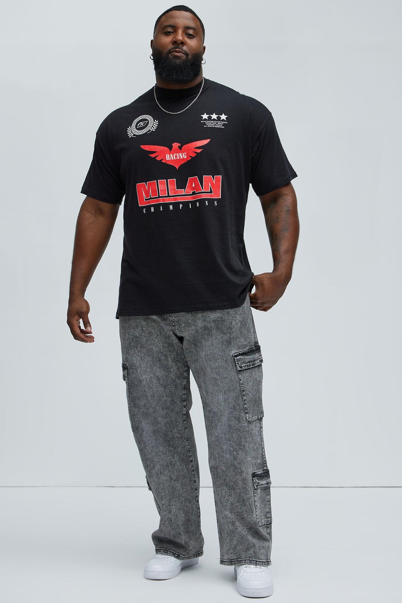 Milan Racing Team Short Sleeve Tee - Black Product Image