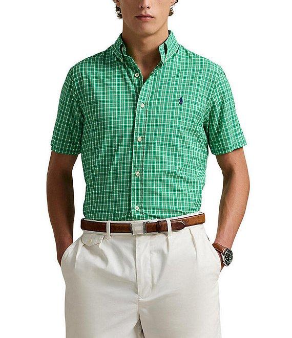Polo Ralph Lauren Classic Fit Performance Stretch Twill Short Sleeve Woven Shirt Product Image