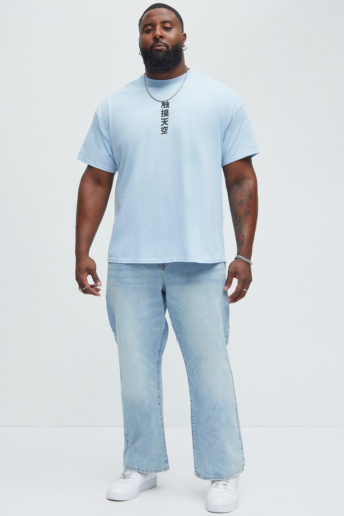 Touch The Sky Short Sleeve Tee - Light Blue Product Image