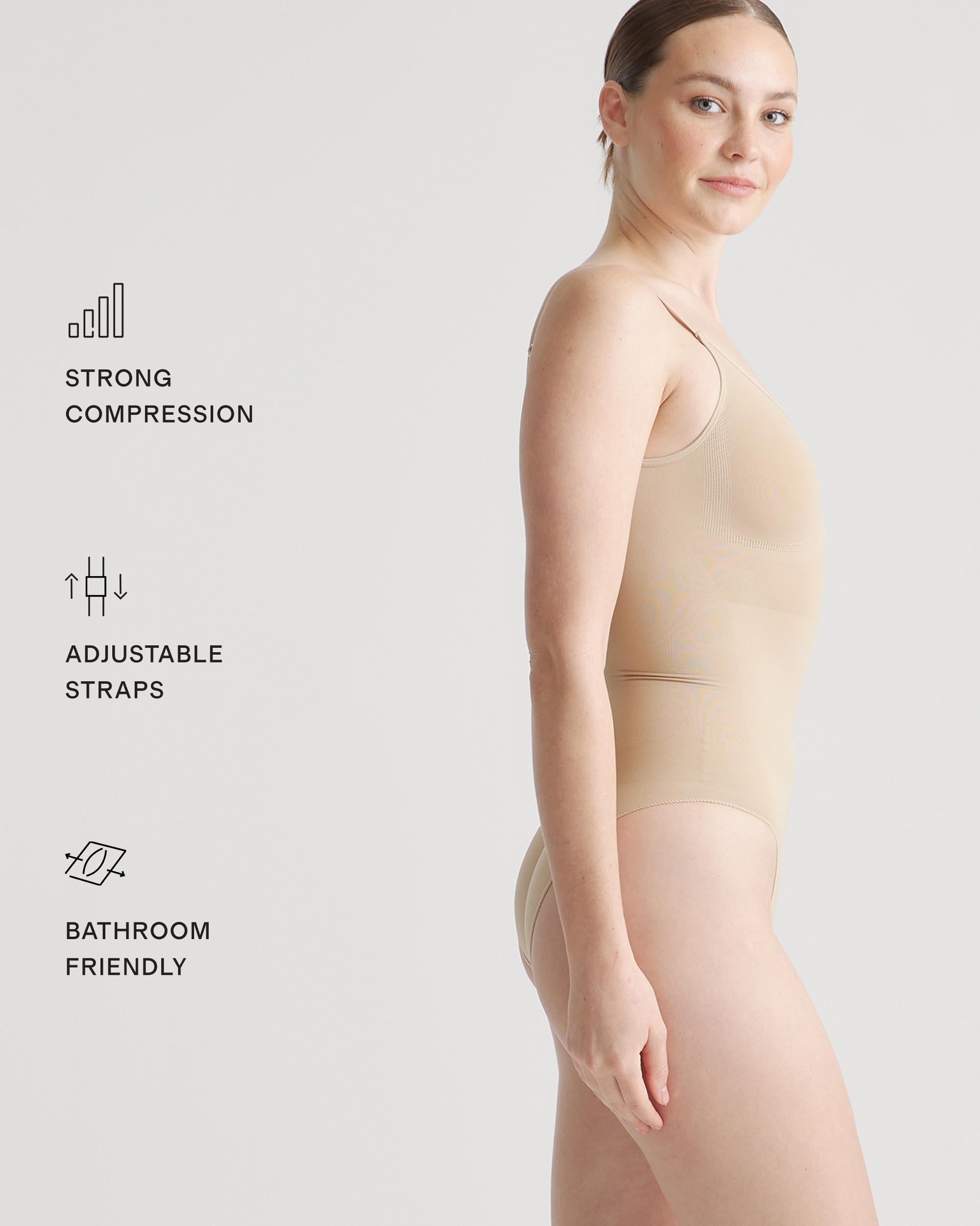 Quince | Women's Sculpting Bodysuit Nylon/Spandex Product Image