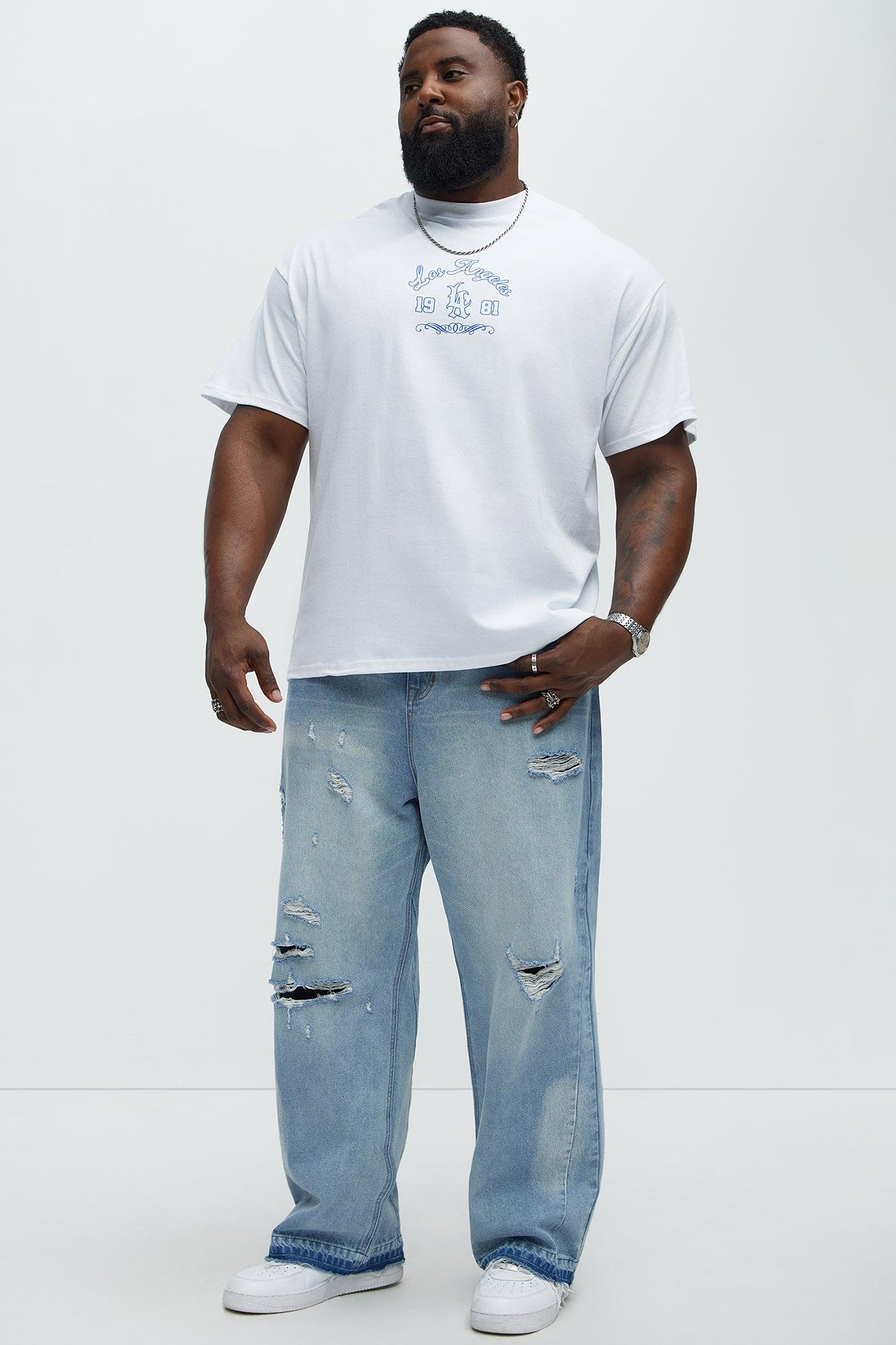 Los Angeles 1981 Short Sleeve Tee - White Product Image