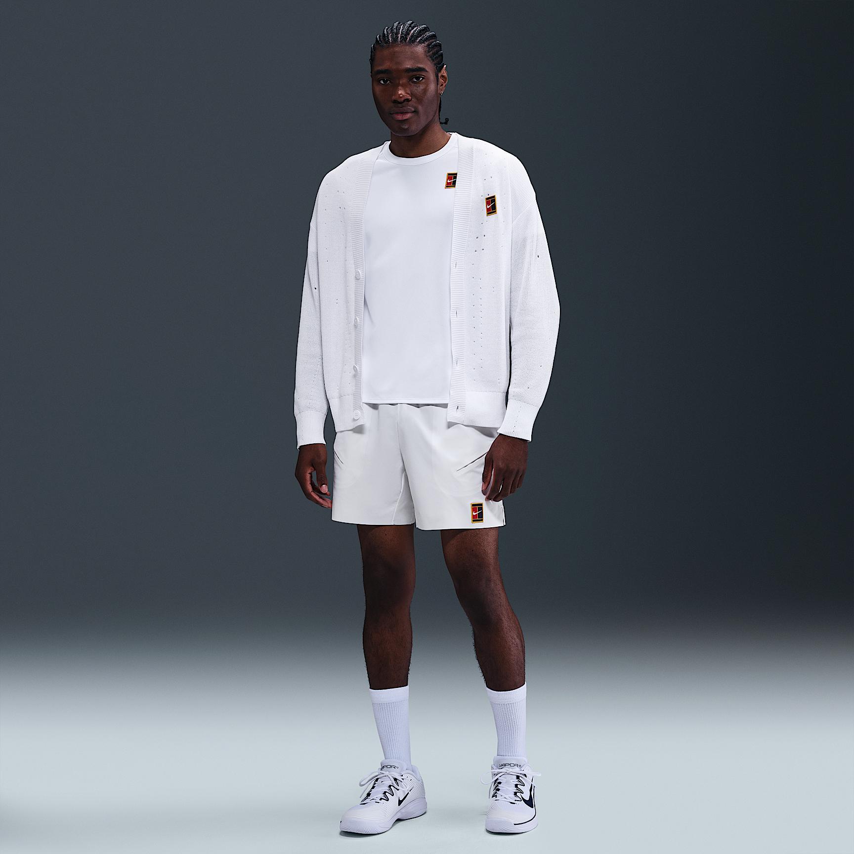 Nike Mens Court Slam Dri-FIT ADV Tennis Top | HM6710-353 Product Image