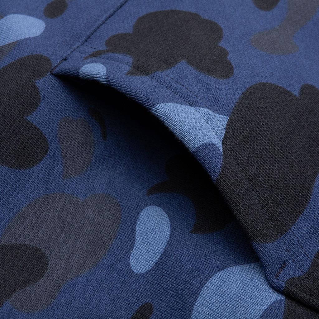 Camo Shark Full Zip Hoodie - Navy Male Product Image