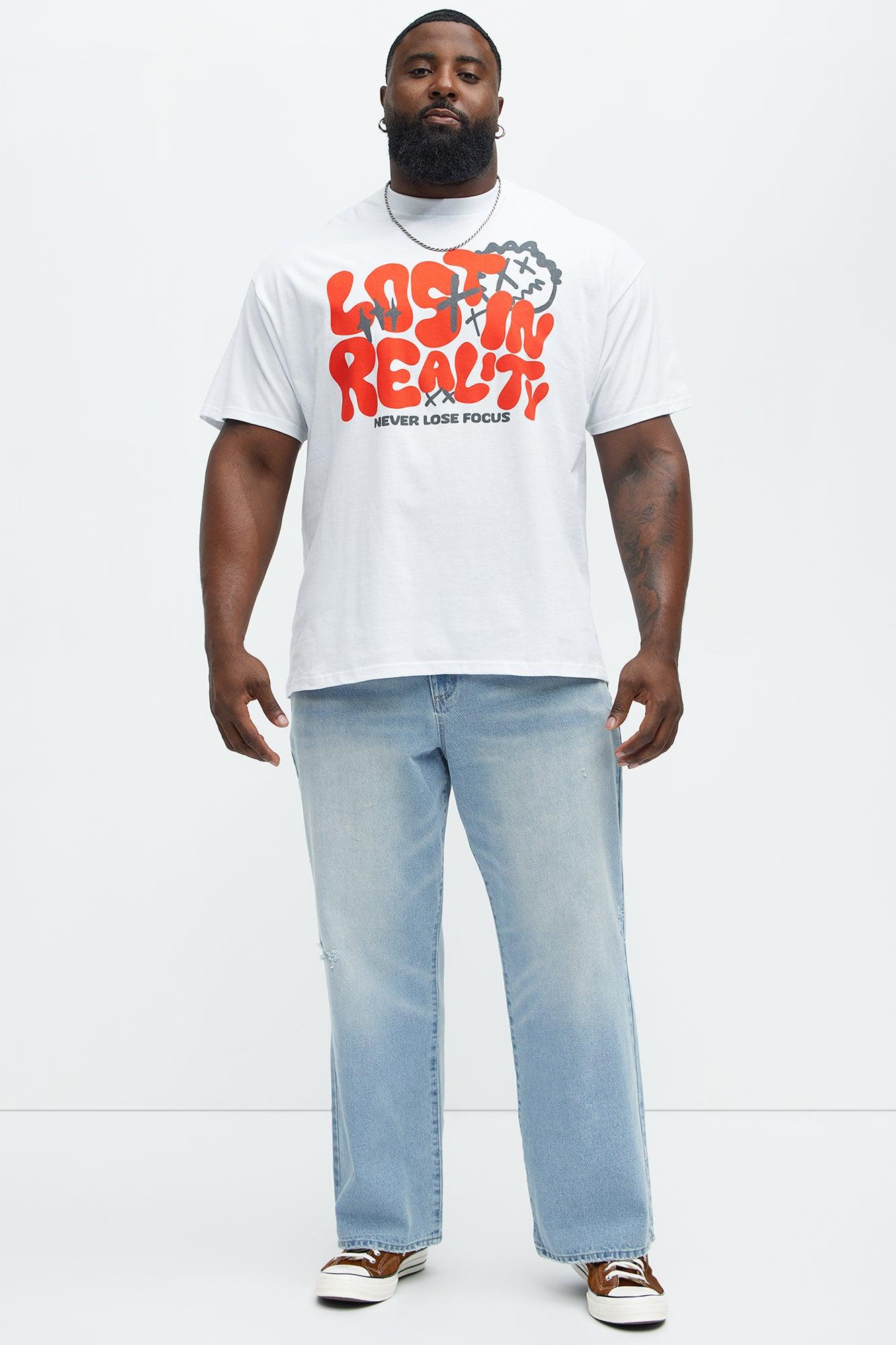 Never Lose Focus Short Sleeve Tee - White Product Image