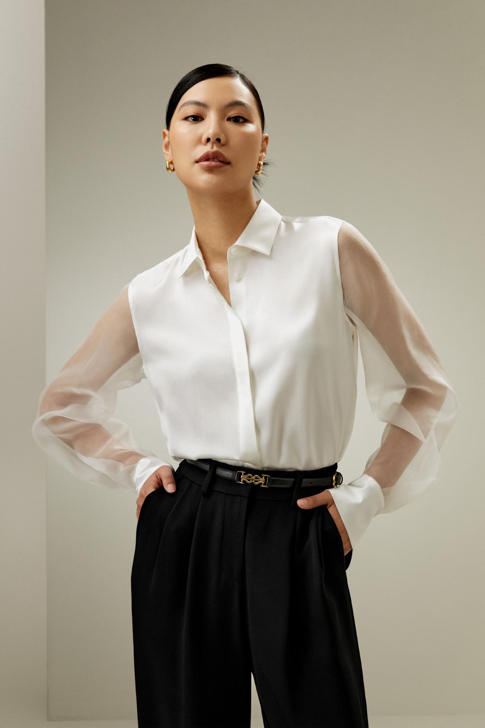 Ethereal Silk Shirt Product Image