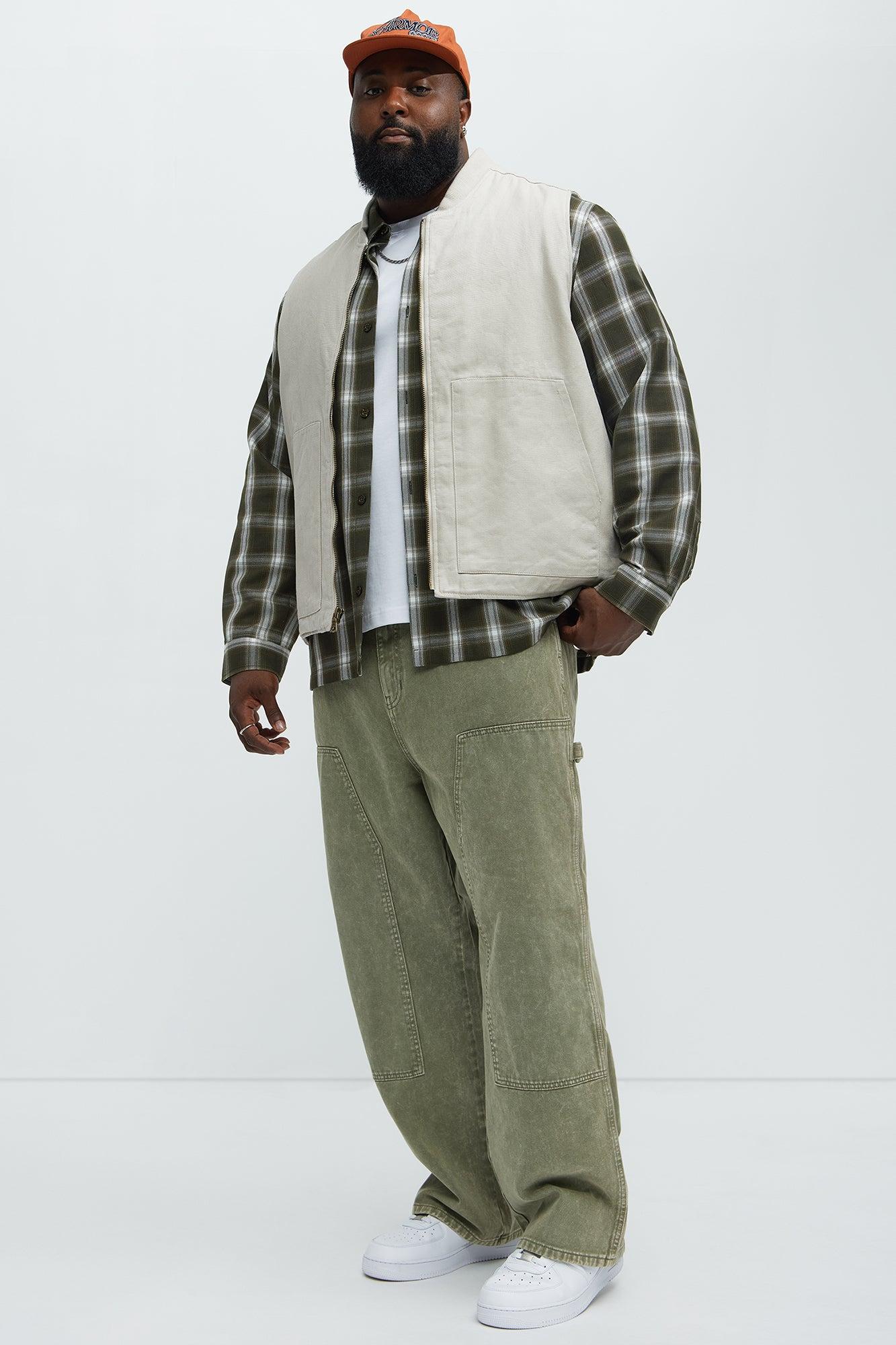 Lakewood Carpenter Baggy Jeans - Green Product Image