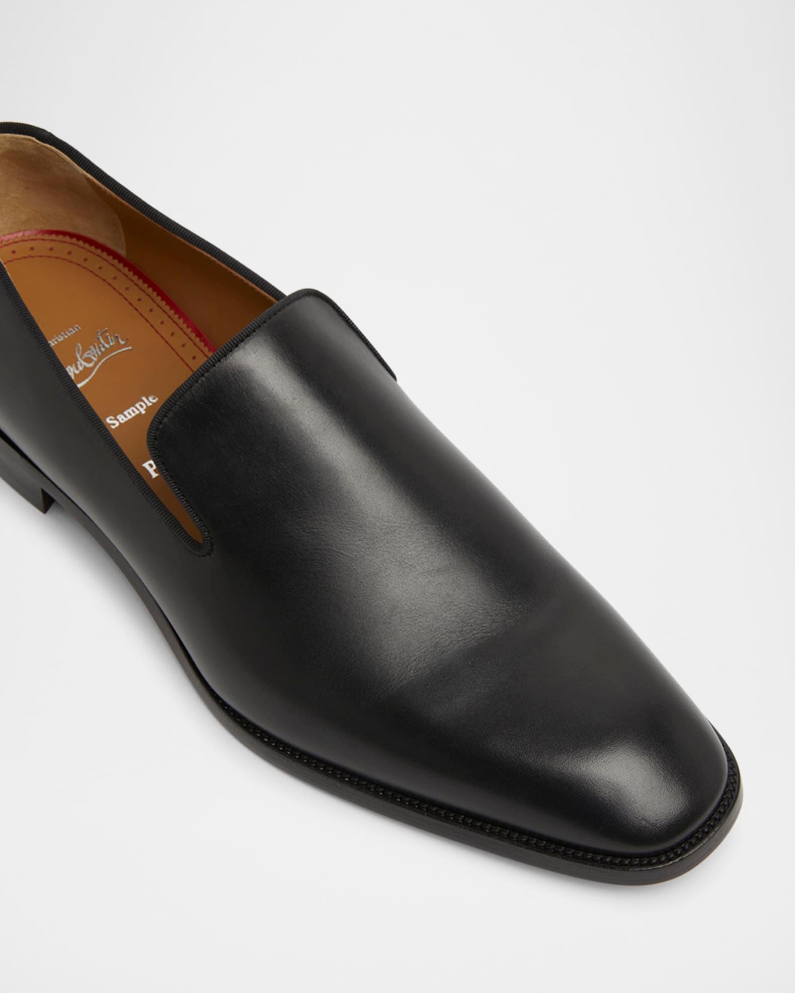 Men's Danny Red-Sole Leather Loafers Product Image