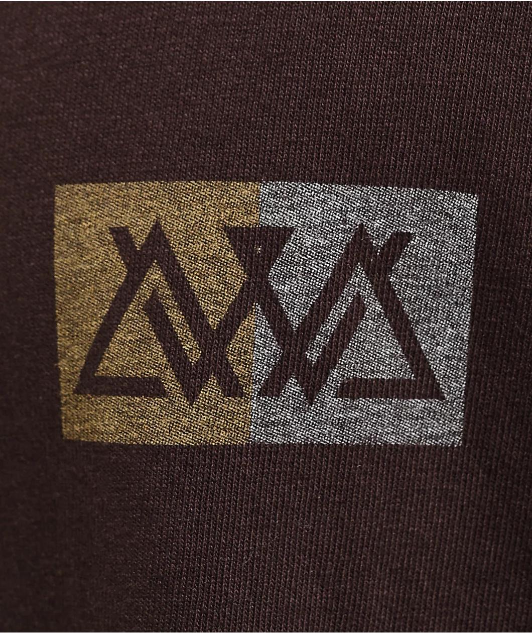 AVVA Pro Box 2 Chocolate Brown T-Shirt Product Image
