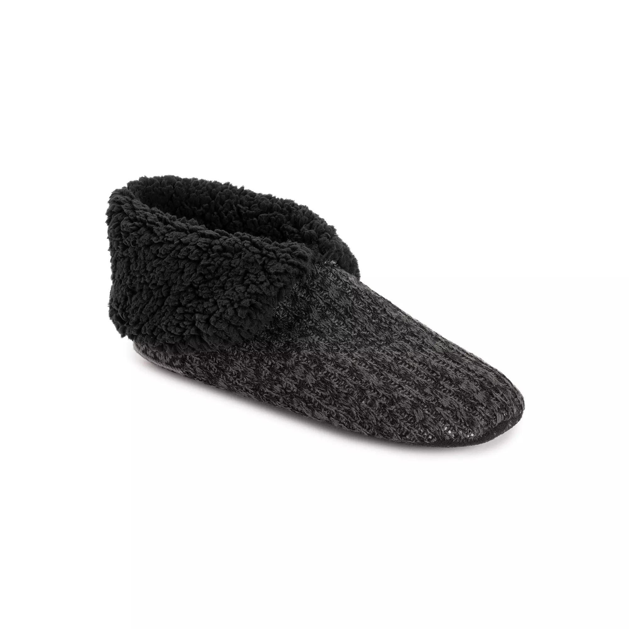 Men's MUK LUKS Foldover Sherpa Boot Slippers,  Product Image