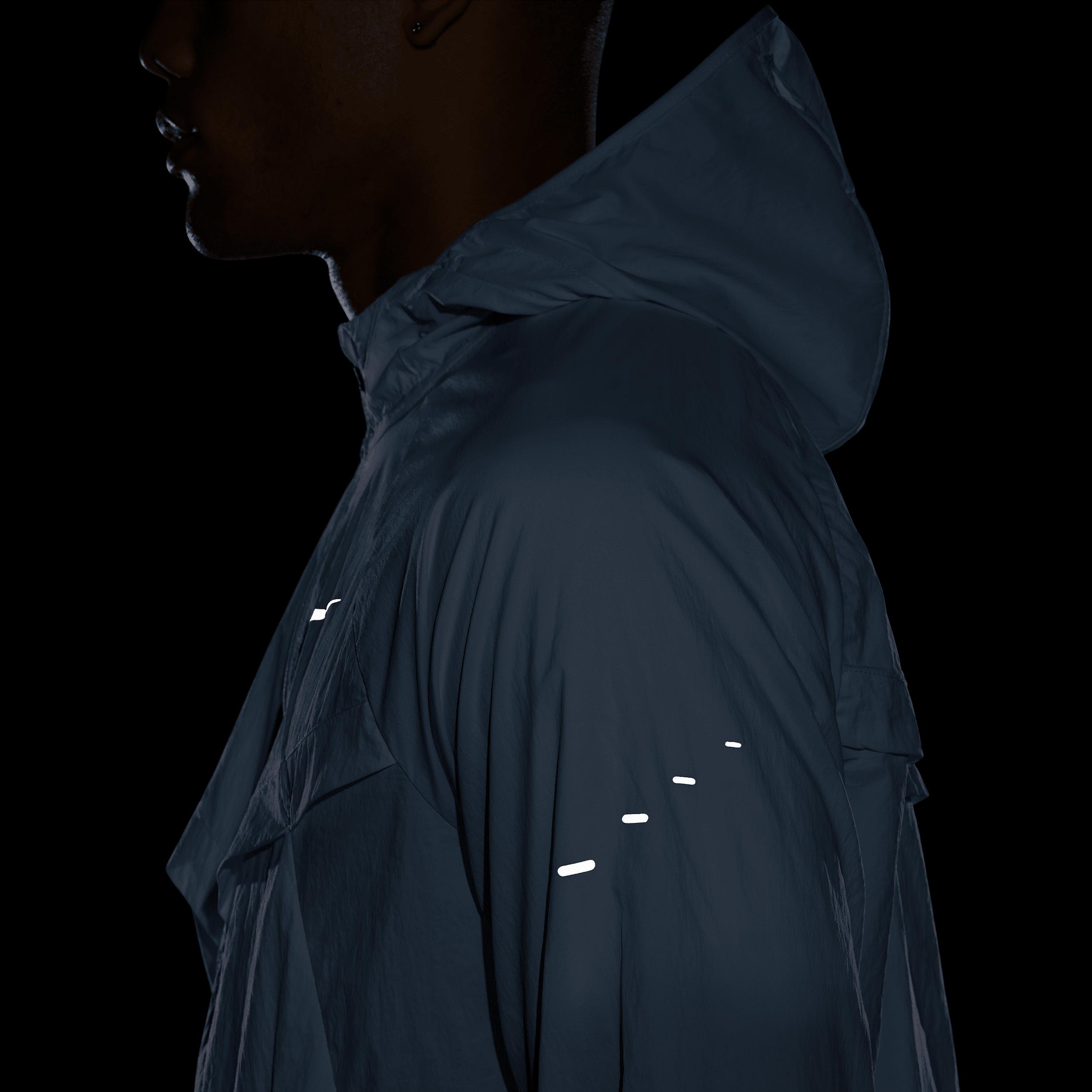 Nike Mens Stride Repel UV Running Jacket | HV4548-474 Product Image
