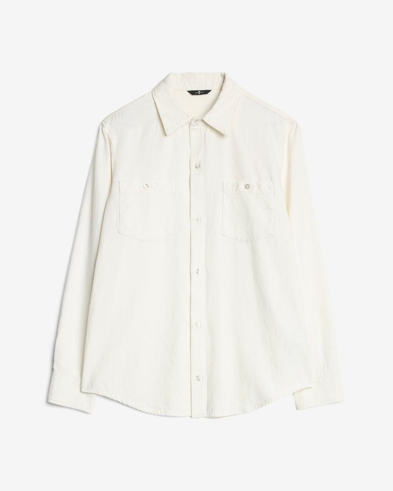 Linen Blend Overshirt Product Image