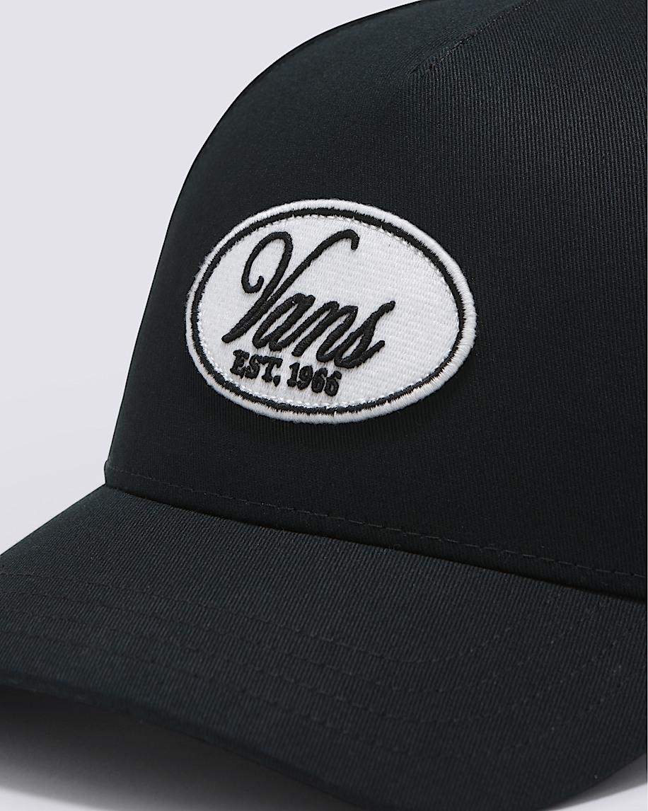Raley Strapback Hat in Black| Vans US Product Image