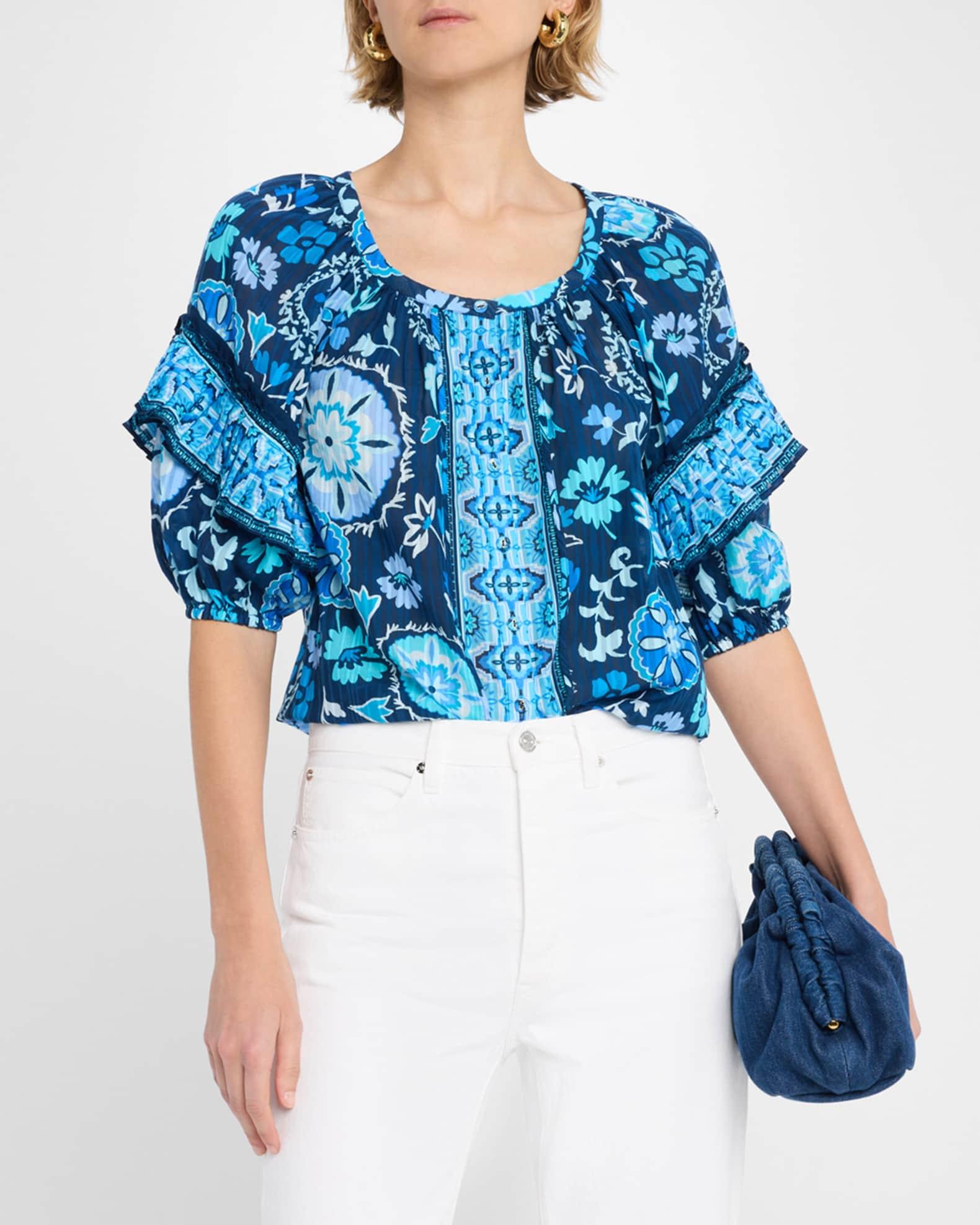 Rebeca Scoop-Neck Blouse Product Image