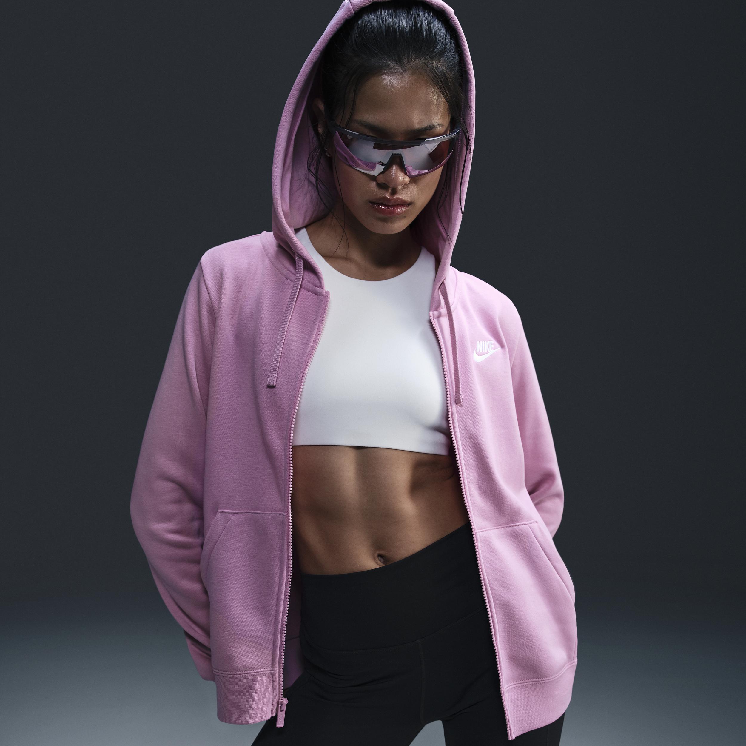 Nike Sportswear Club Fleece Women's Full-Zip Hoodie Product Image