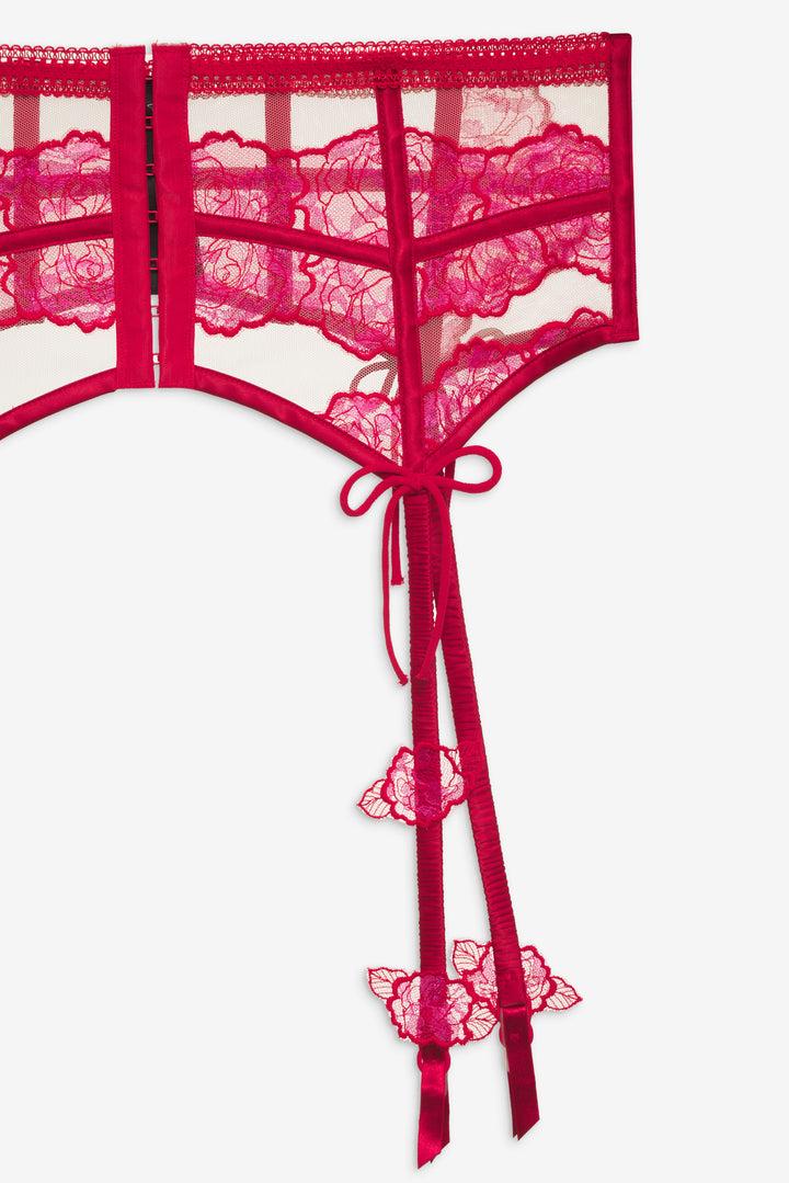 Cordelia Garter Belt — Red Product Image