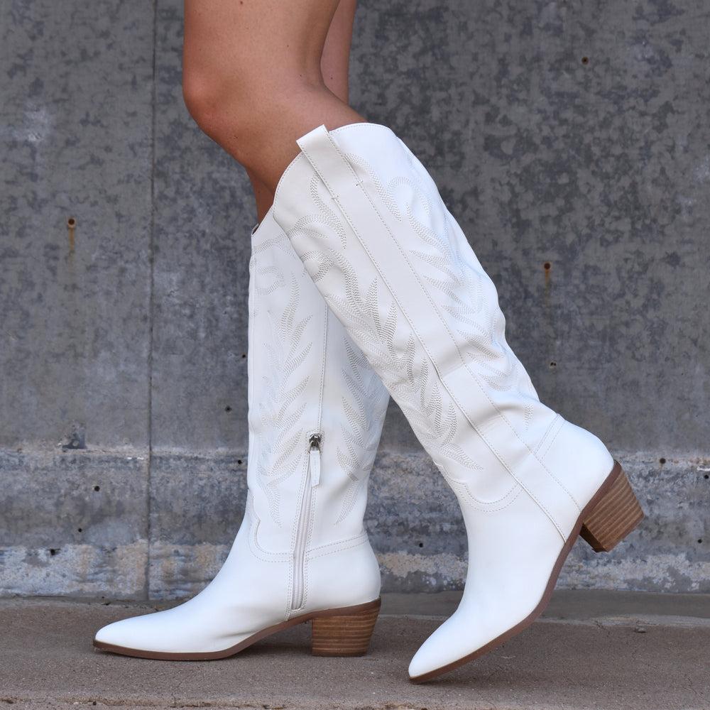 White Waco Whipstitch Cowgirl Boots* Product Image