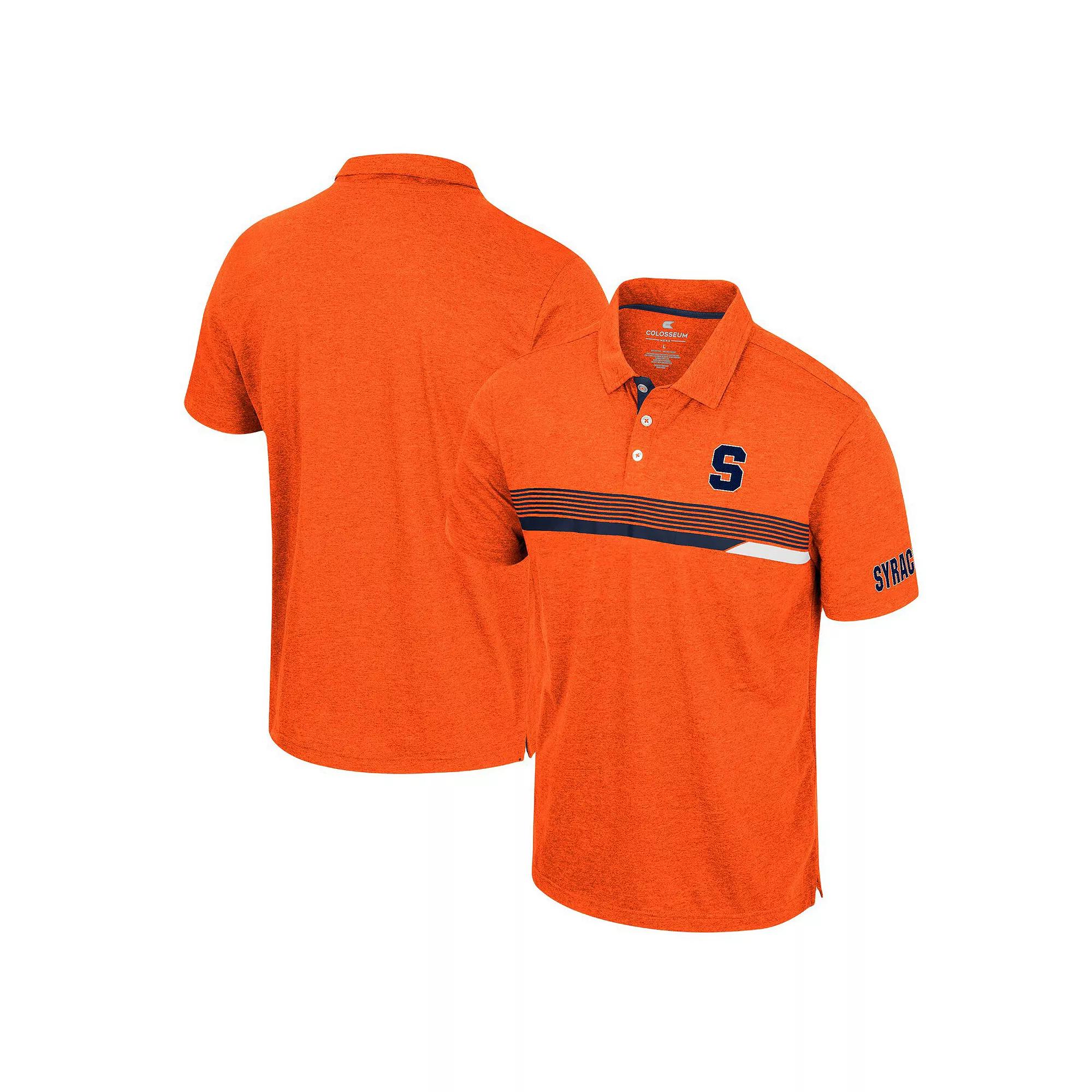 Men's Colosseum  Orange Syracuse Orange No Problemo Polo, Size: Medium Product Image