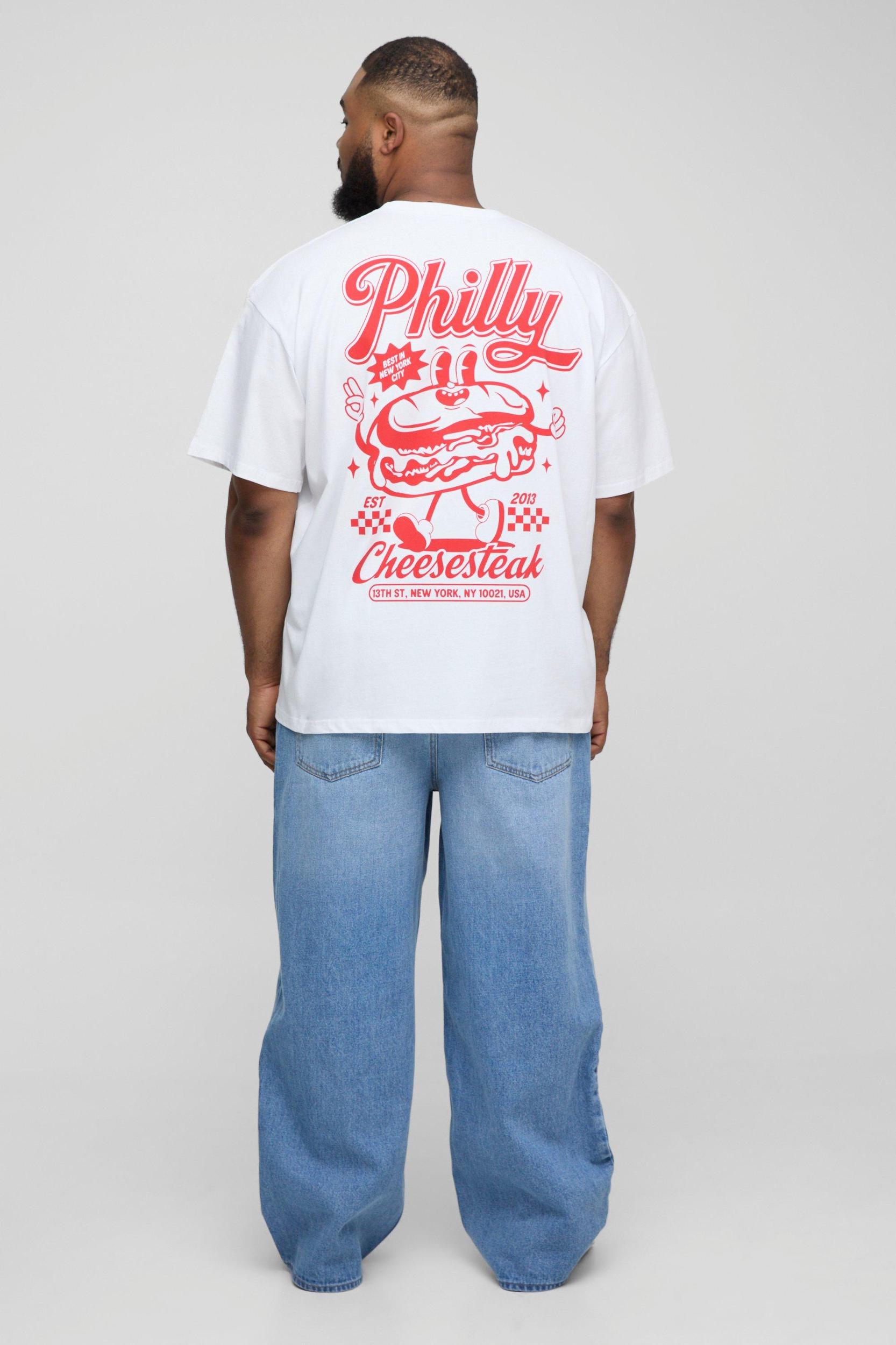 Plus Drop Pocket Detail Relaxed Fit Jeans | boohooMAN USA Product Image