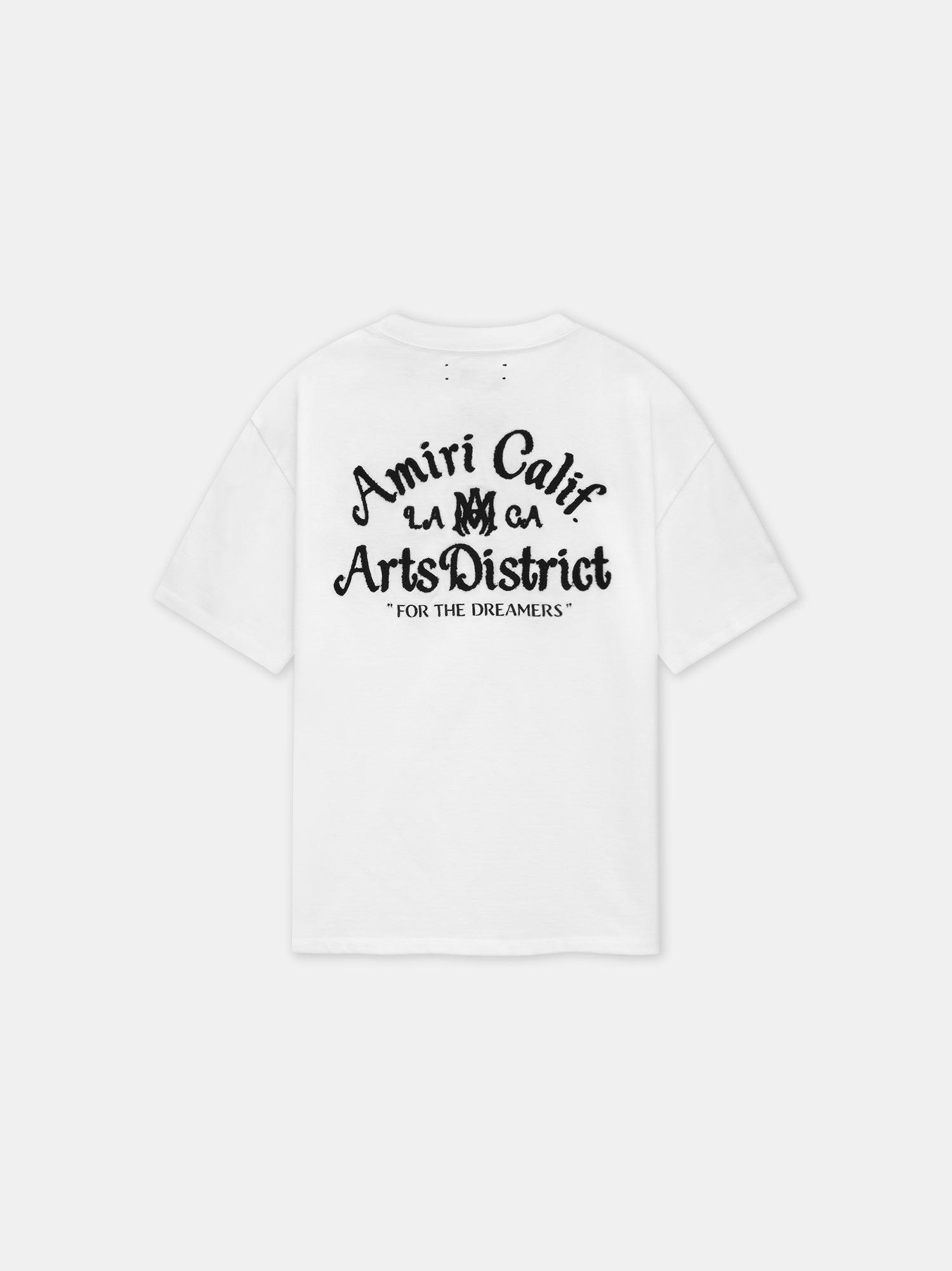 CHENILLE ARTS DISTRICT OVERSIZED TEE - White Product Image