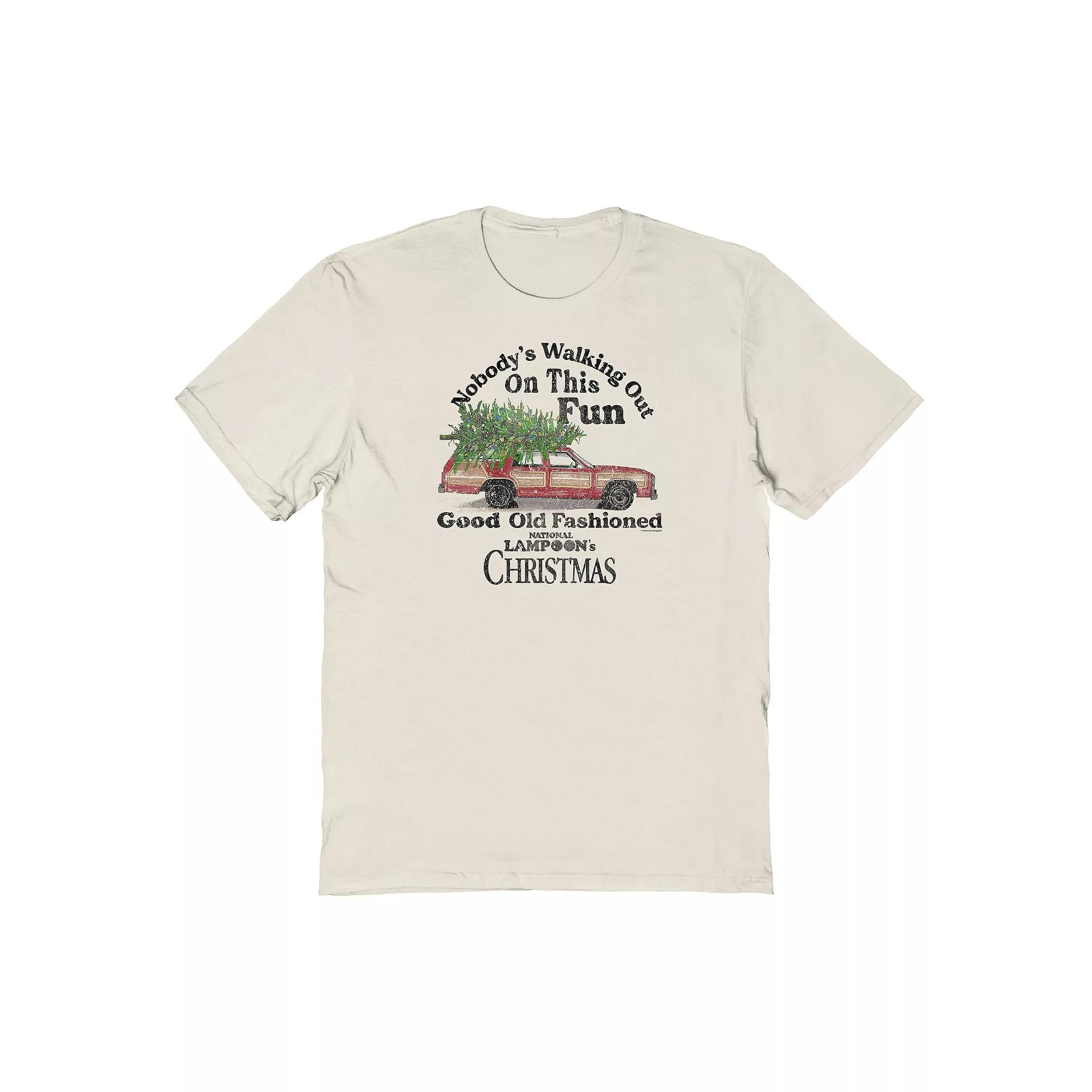 Men's National Lampoon's Nobodys Walking Out on the Fun Graphic Tee,  Product Image