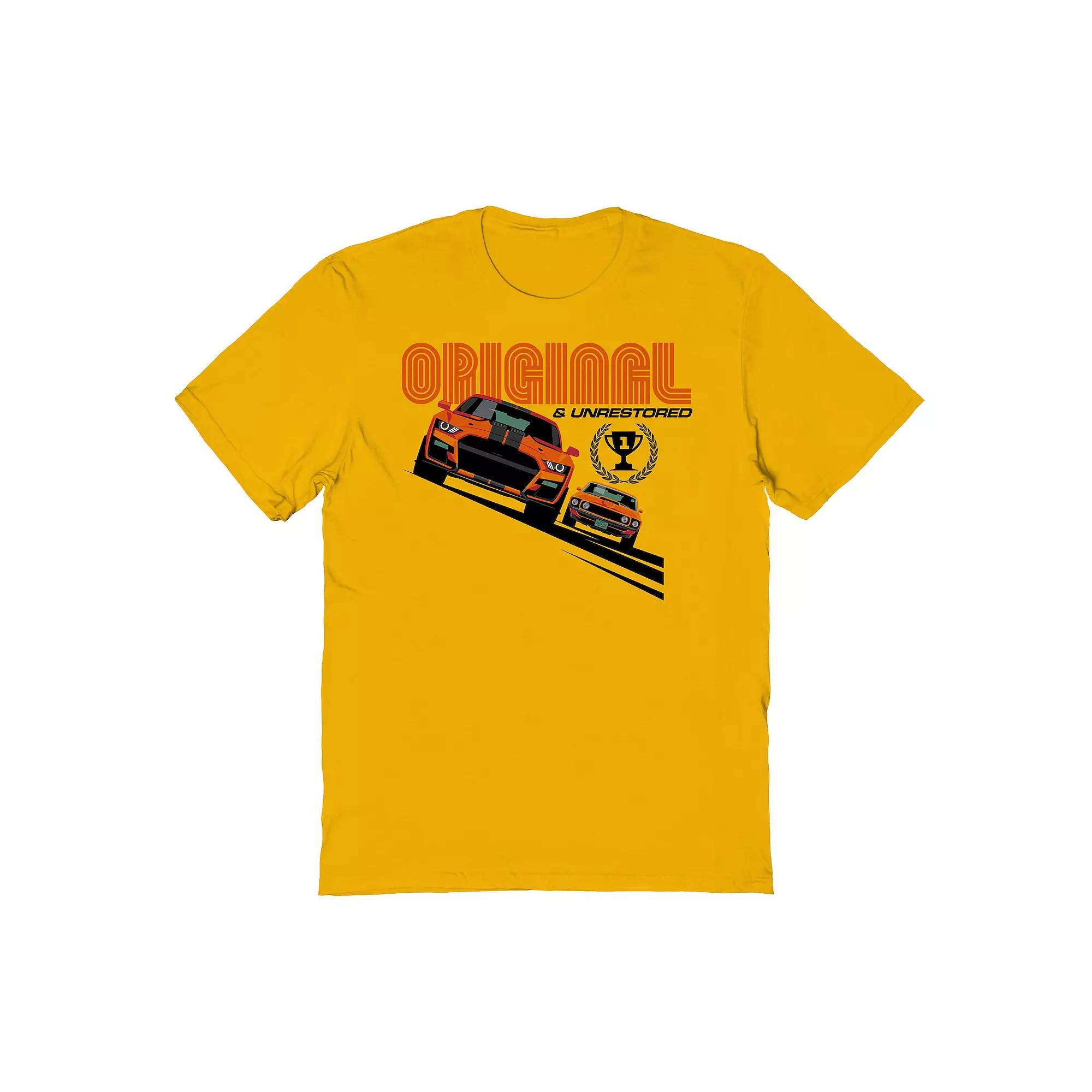 Men's Original & Unrestored Trophy Cup Car Graphic Tee,  Product Image