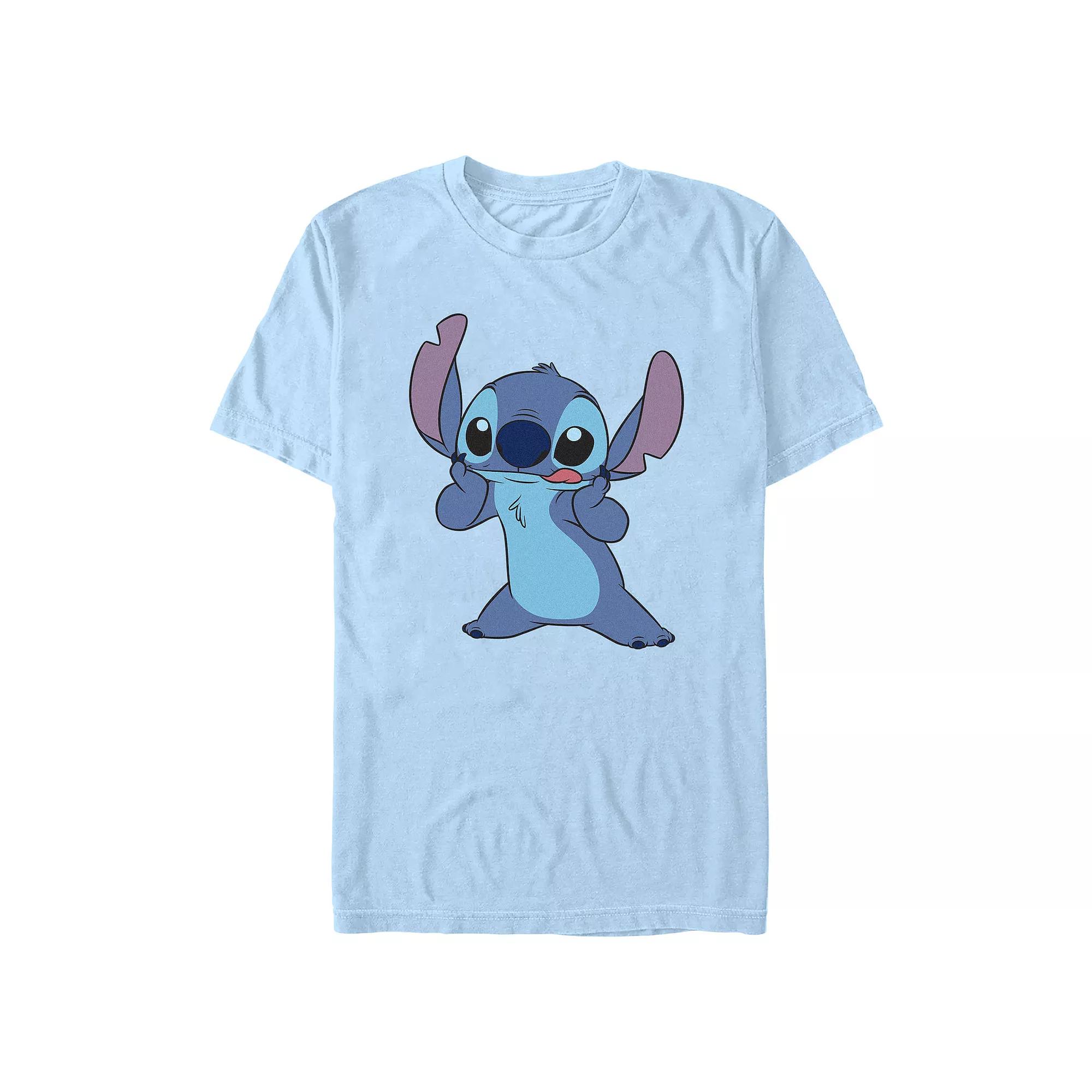 Disney's Lilo & Stitch Cute Stitch Men's Graphic Tee,  Product Image