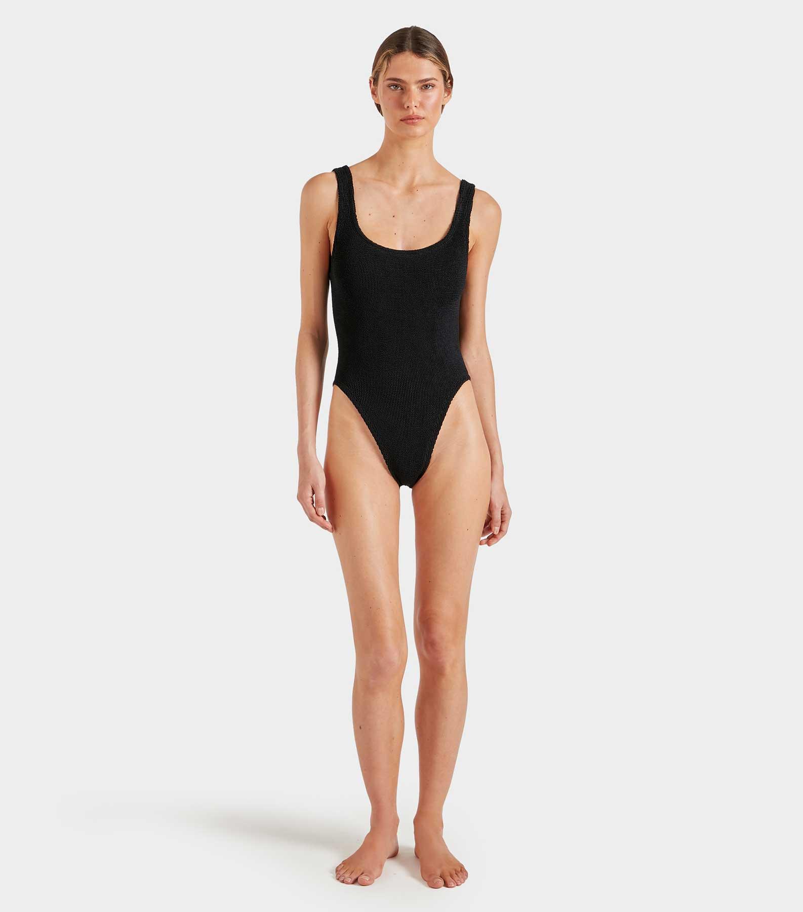 Square Neck Swim - Black Product Image