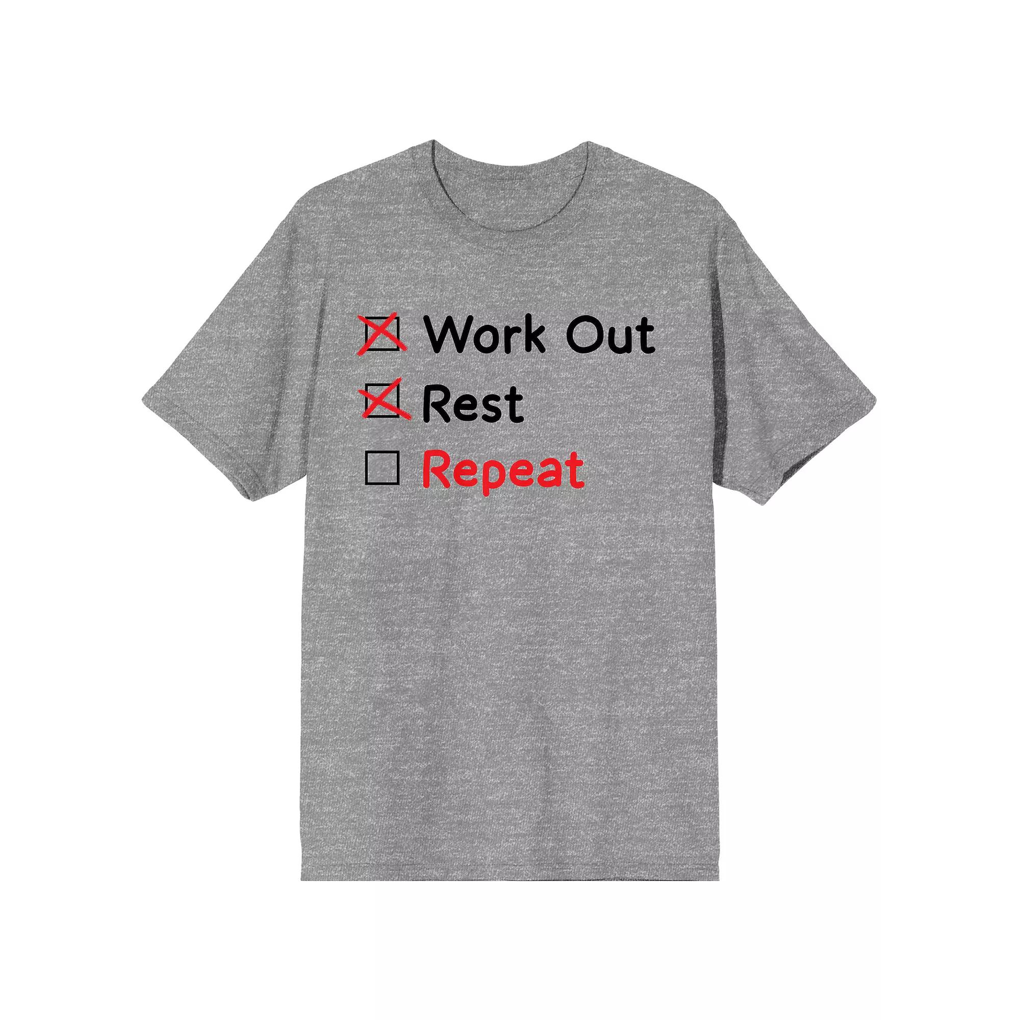 Men's Gym Culture To Do List Tee,  Product Image