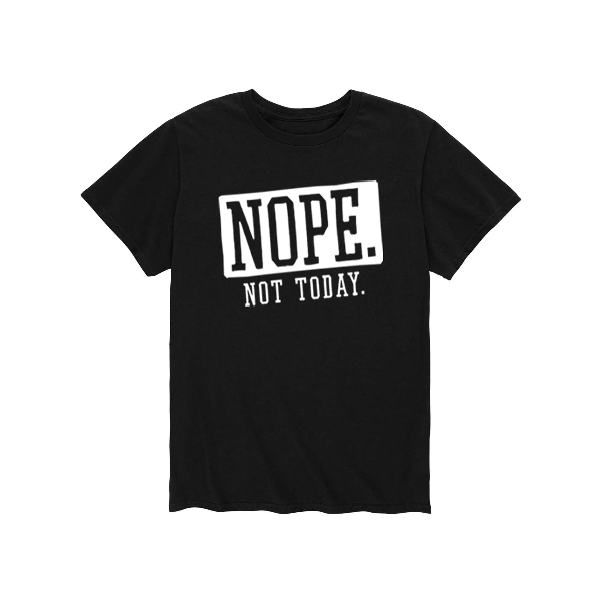 Men's Nope Not Today Tee,  Product Image
