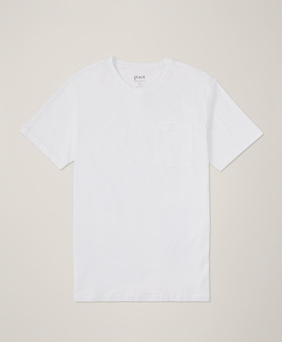 Mens Softspun Pocket Crew Tee XL Product Image