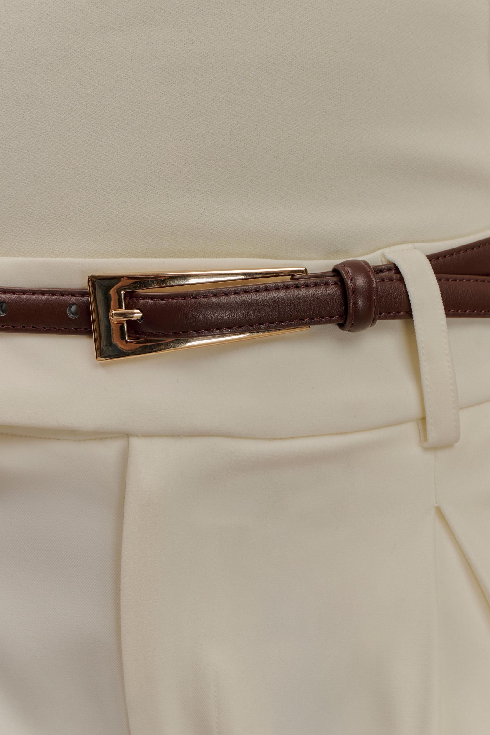 Adrian Belt With Buckle - Chocolate Product Image