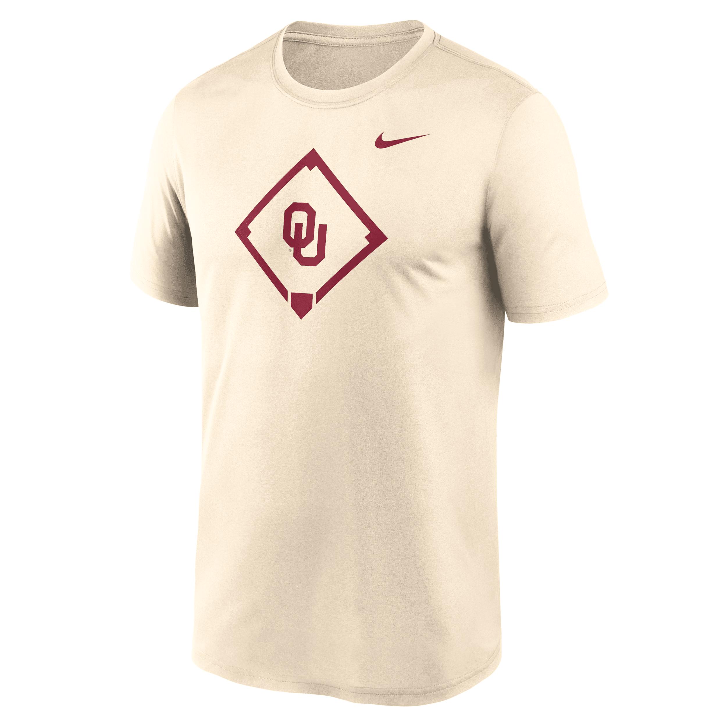 Men's Nike Cream Oklahoma Sooners Legend Baseball Icon Performance T-Shirt,  Product Image