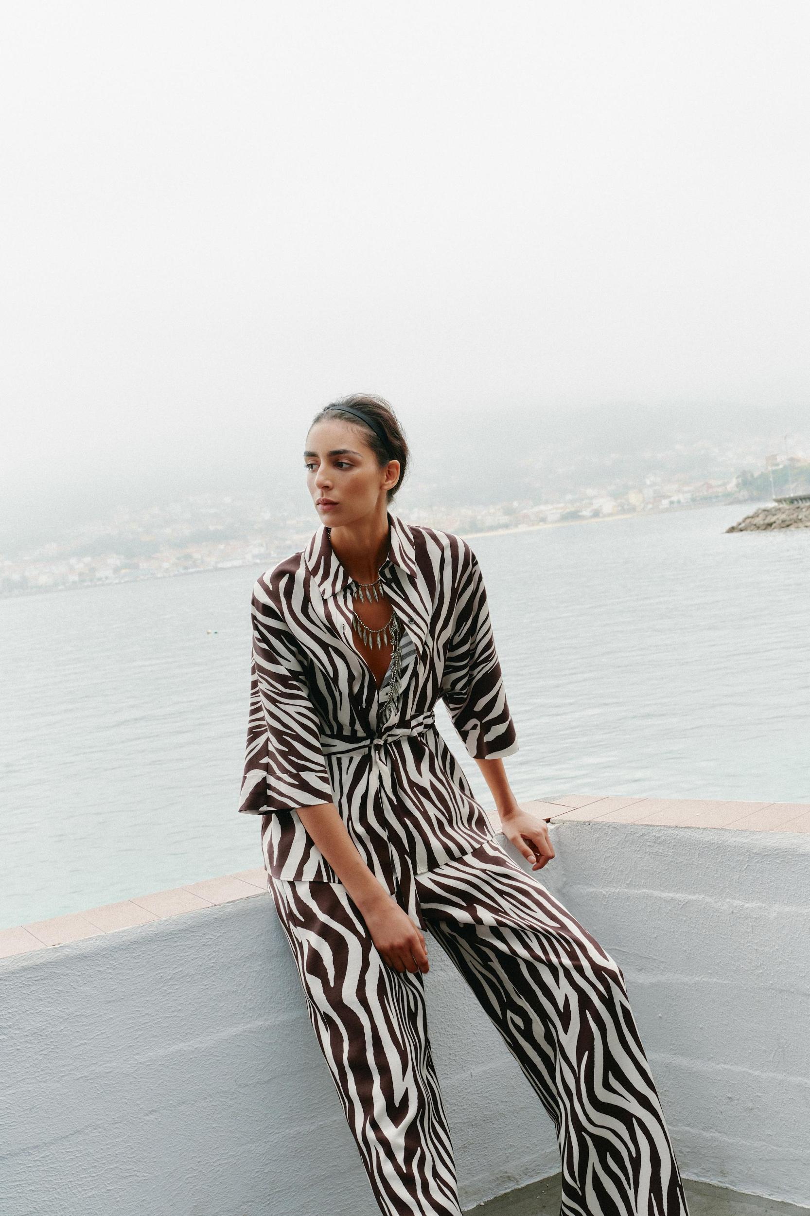 ANIMAL PRINT SAFARI SHIRT Product Image