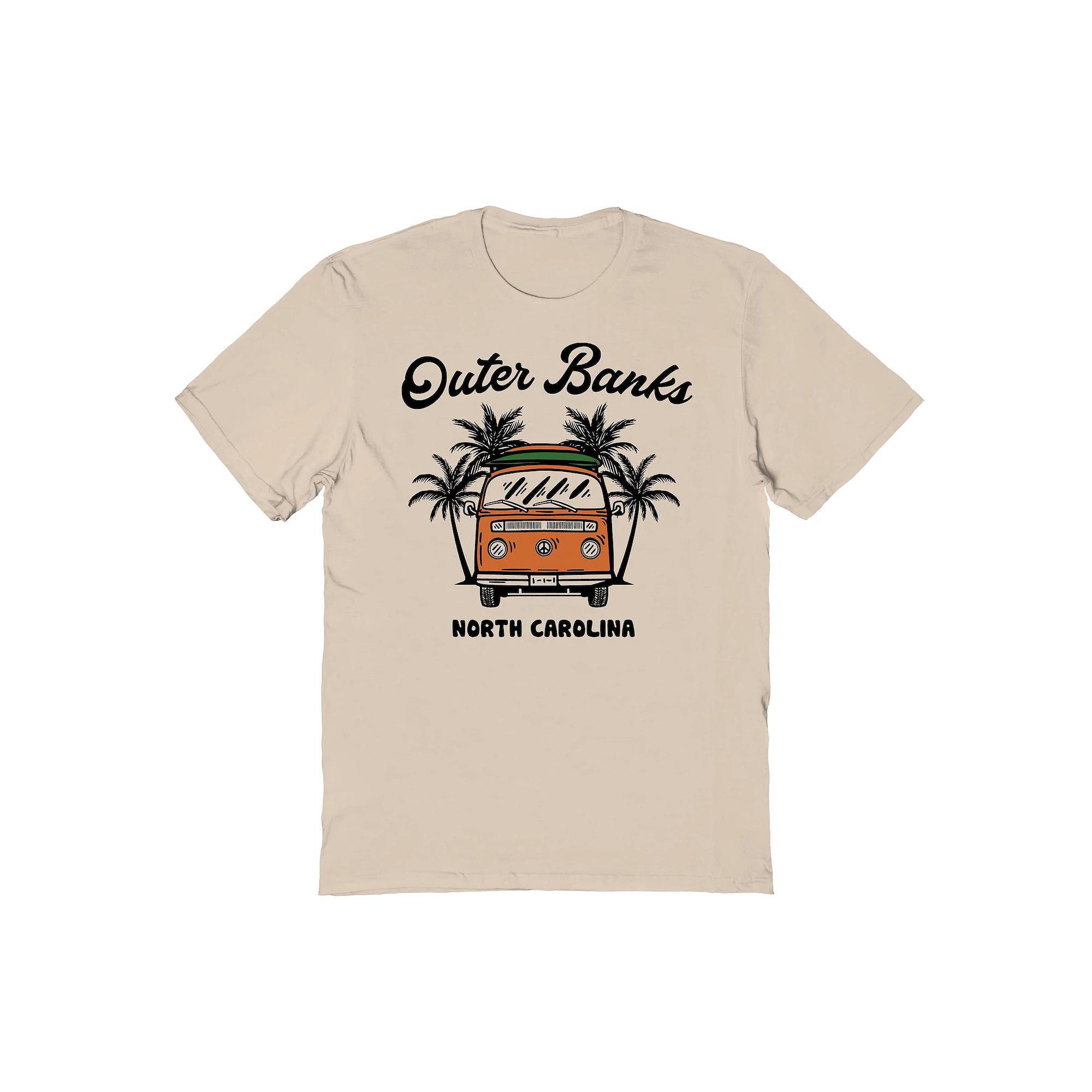 Men's Country Parks Outer Banks Van Graphic Tee, Size: Large, Brown Product Image